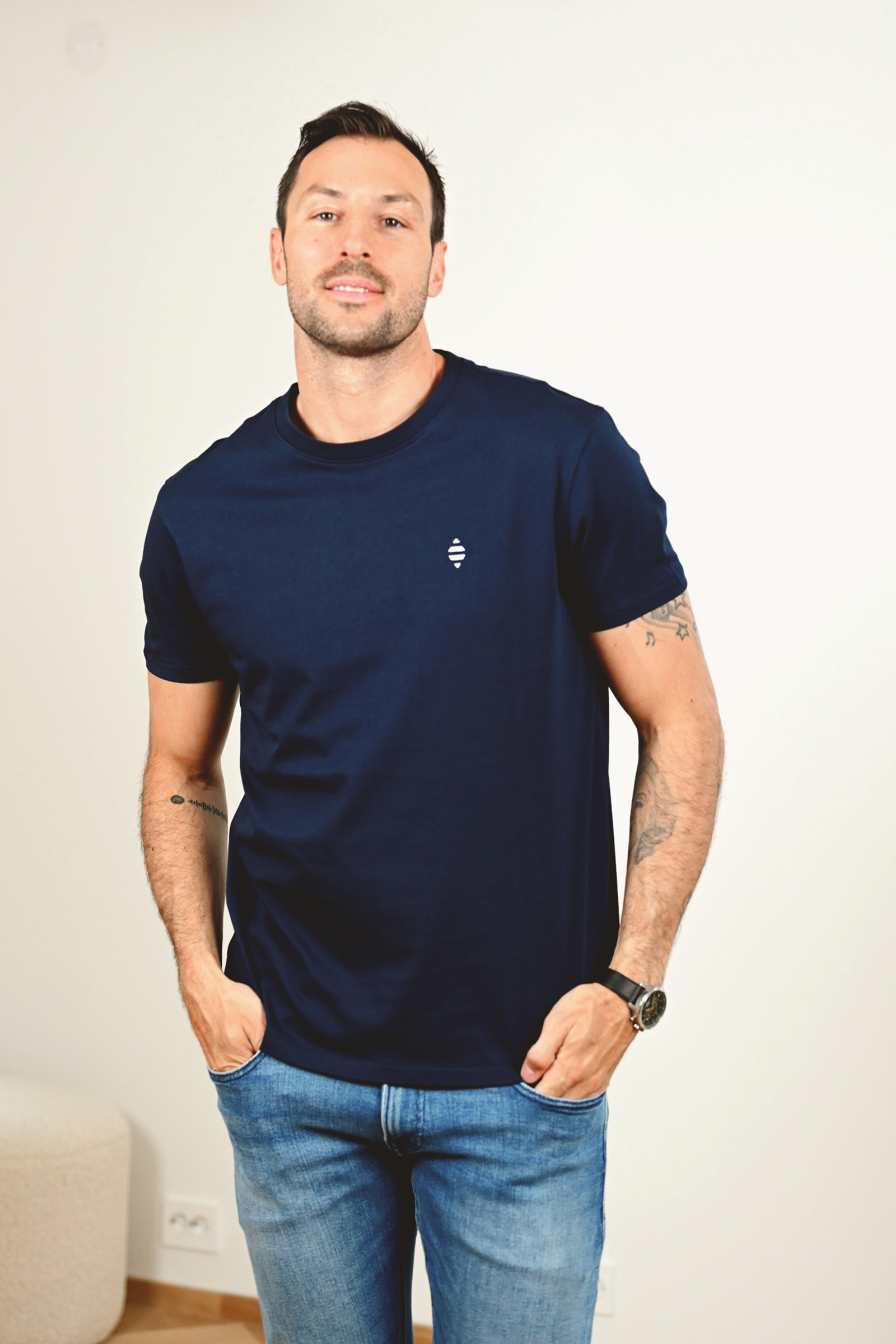 Element Tee Organic Cotton, Navy - Bilde 2