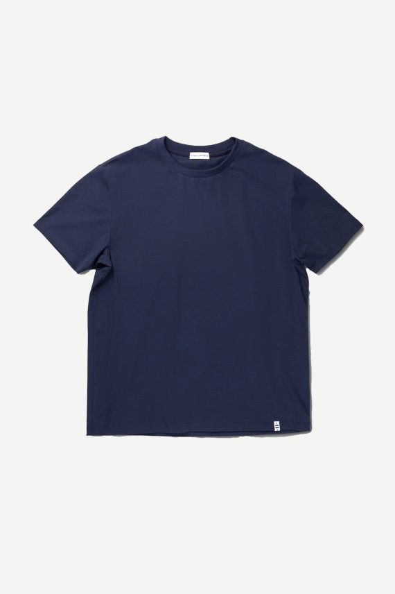 Organic Cotton Crew Tee, Navy