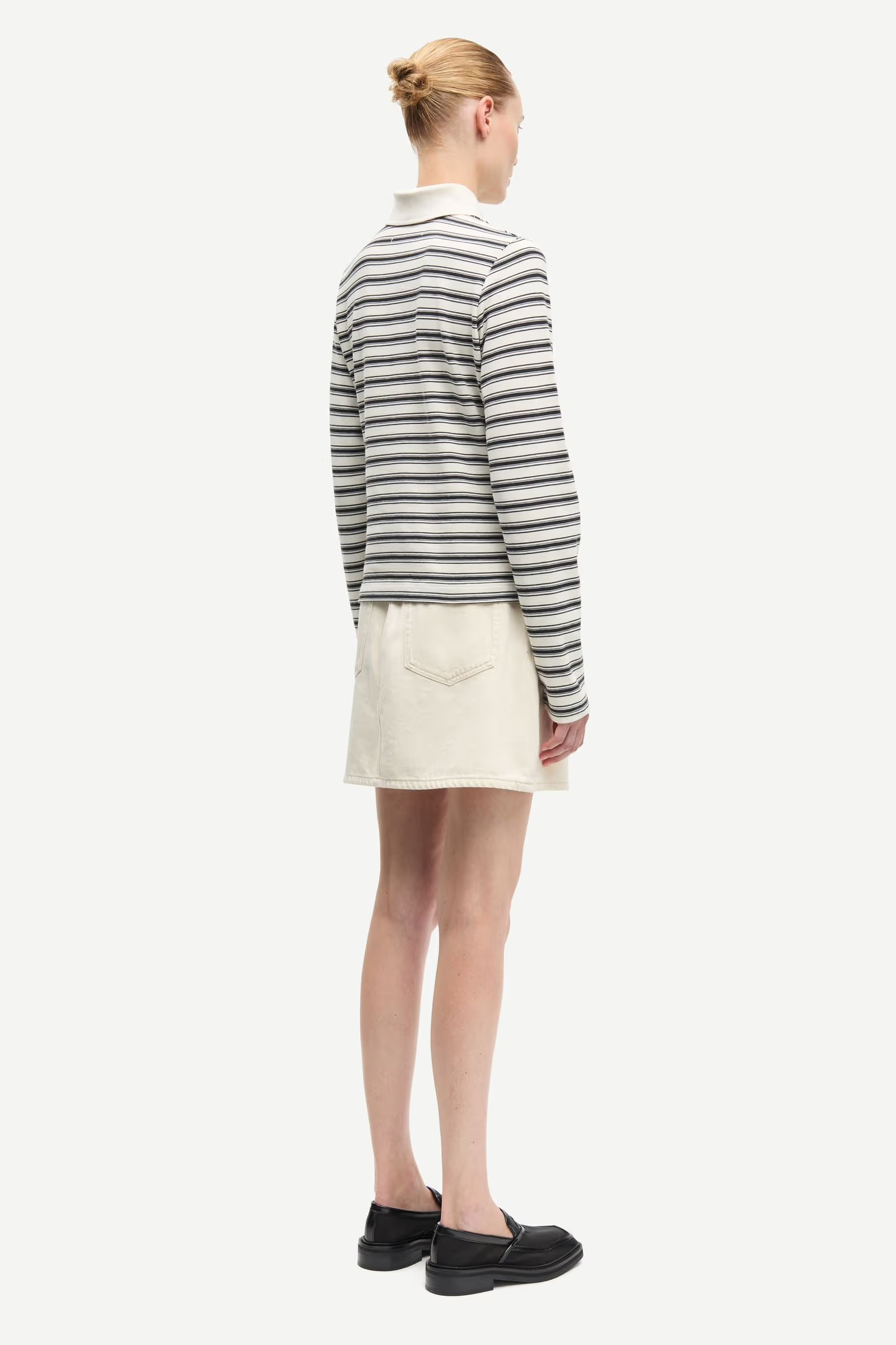 Sadonell LS Polo 15512, Egret Stripes - Bilde 4