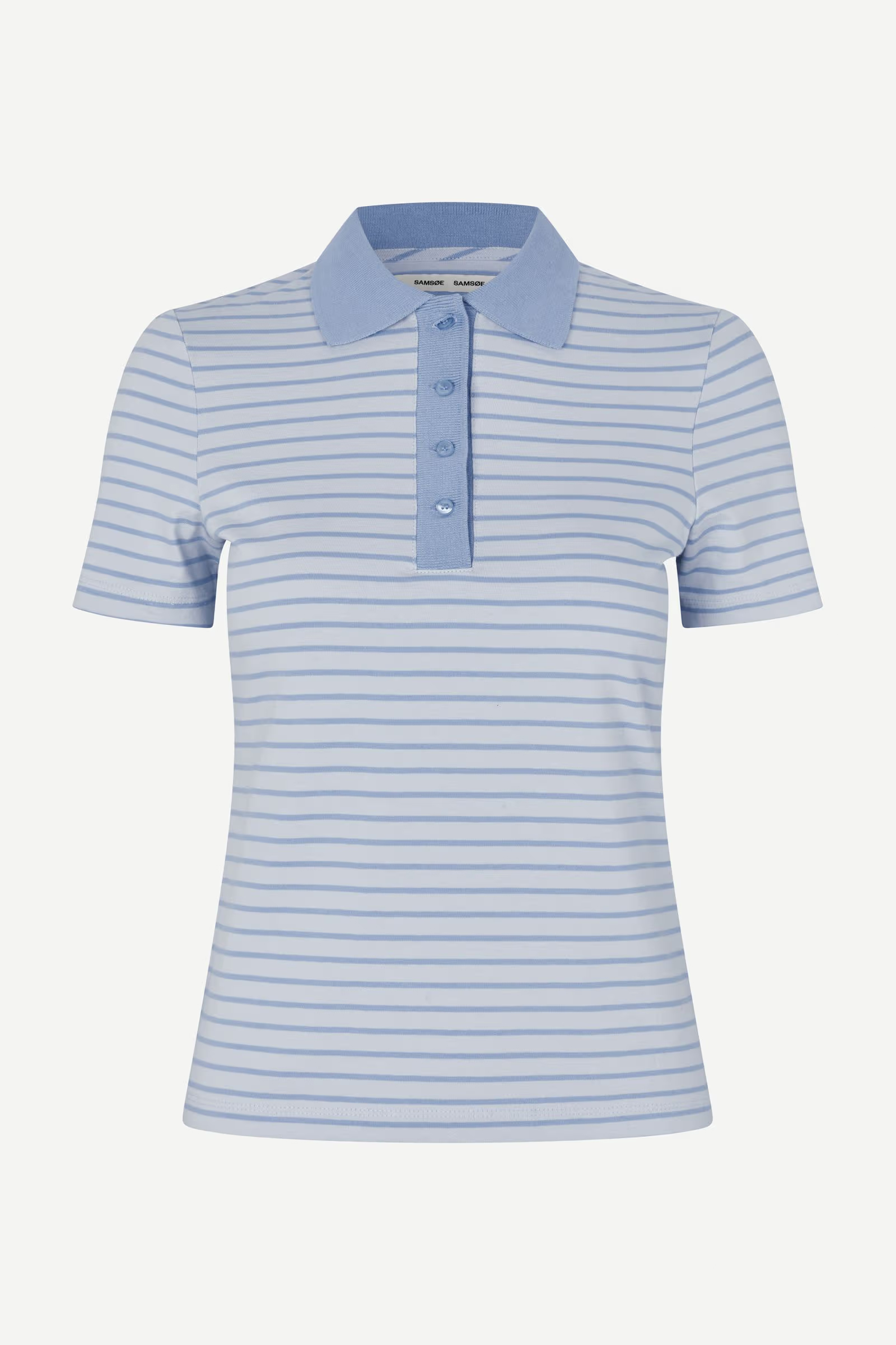 Saella SS Polo 11415, Bel Air Stripes - Bilde 3