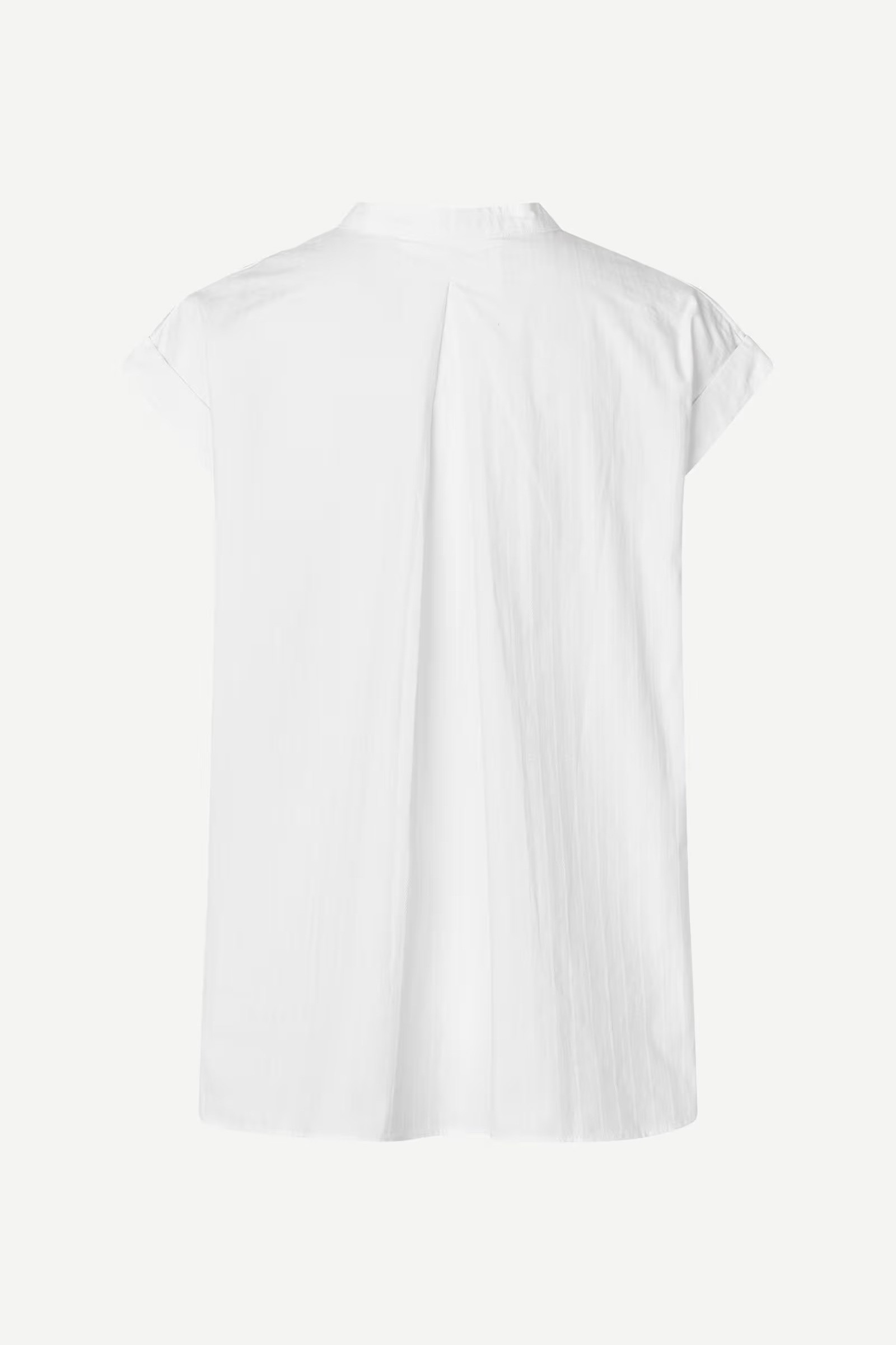 Satina SS Shirt, White - Bilde 8