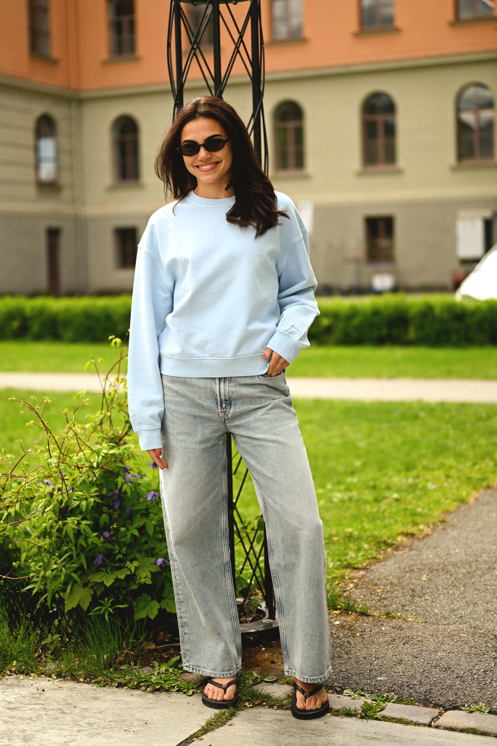 Savan Sweat 15697, Cashmere Blue Pigment - Bilde 3