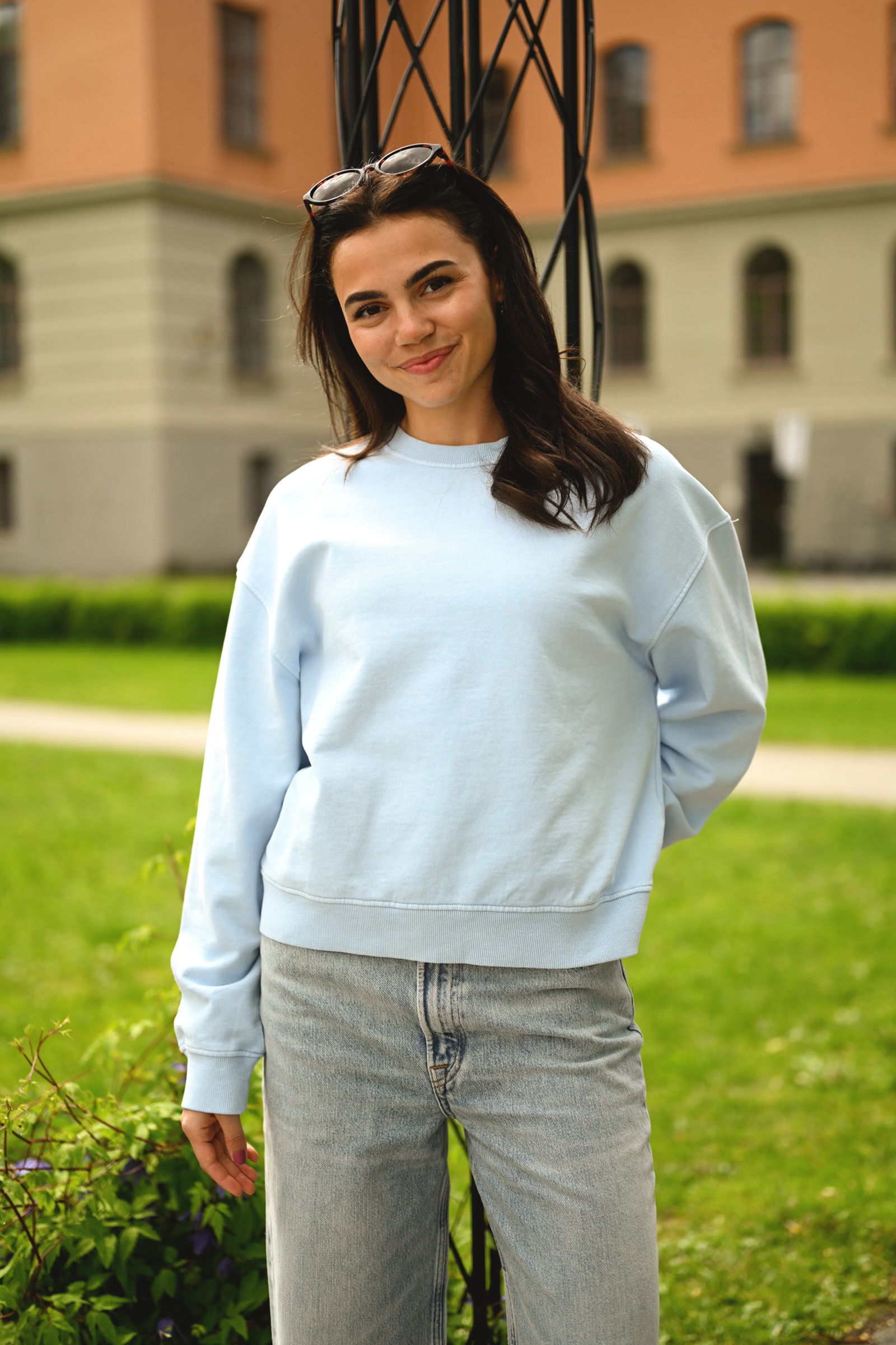 Savan Sweat 15697, Cashmere Blue Pigment - Bilde 2