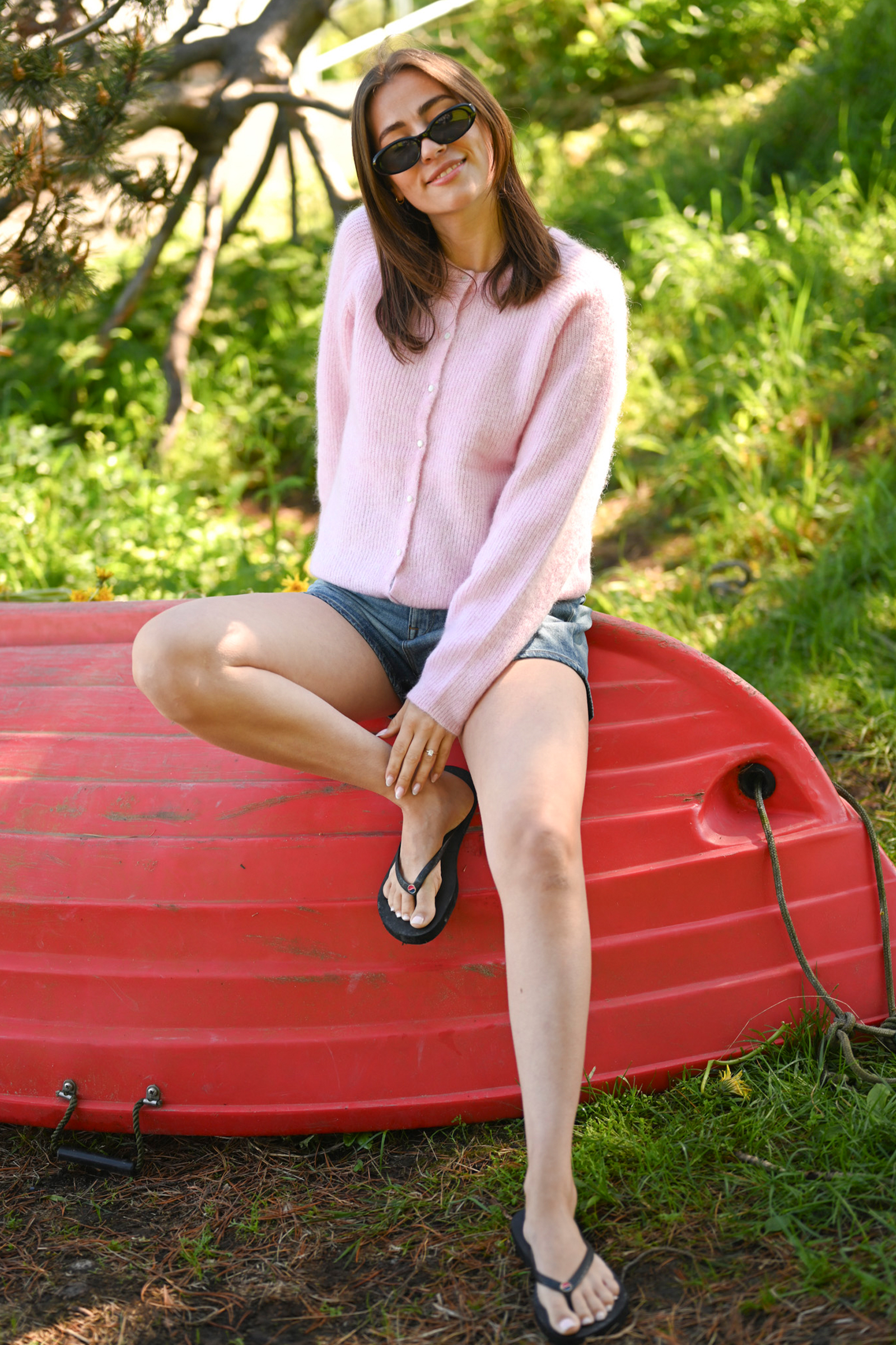 Amalie Cardigan, Sweet Lilac - Bilde 5