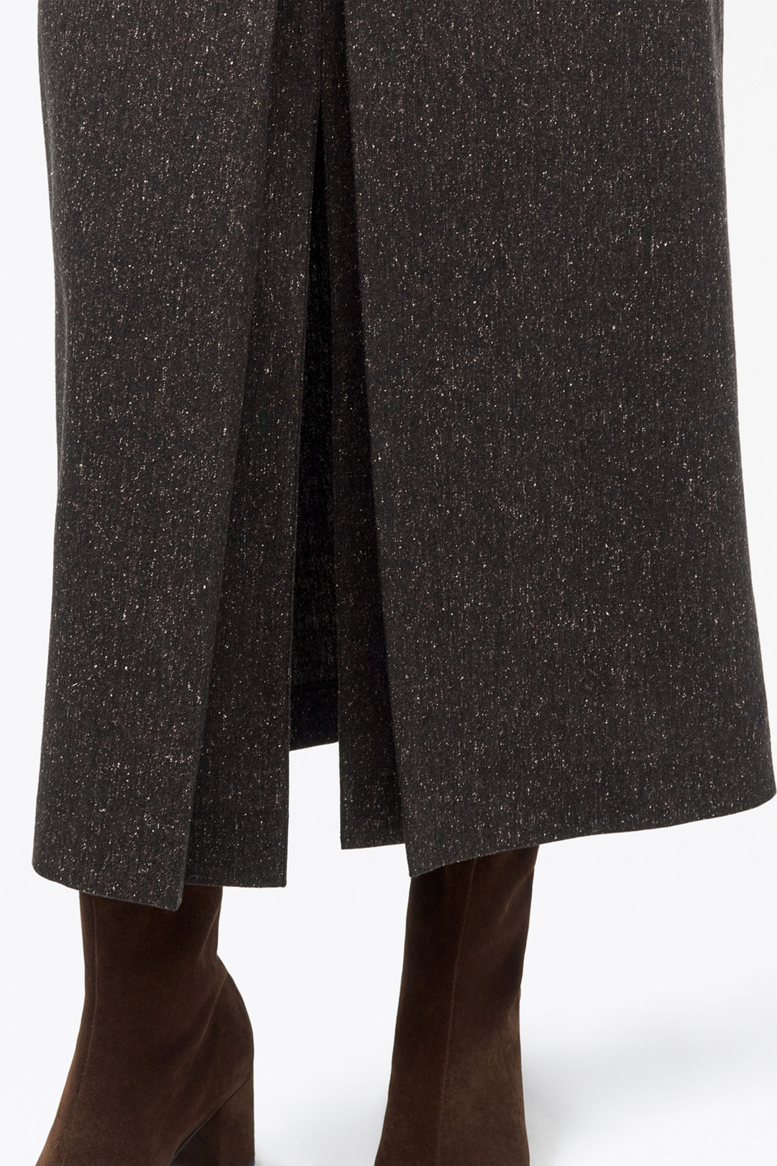 Elsine Tailored Wool Skirt, Desert Plum - Bilde 11