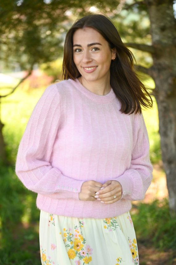 Mira Amalie Pullover, Sweet Lilac