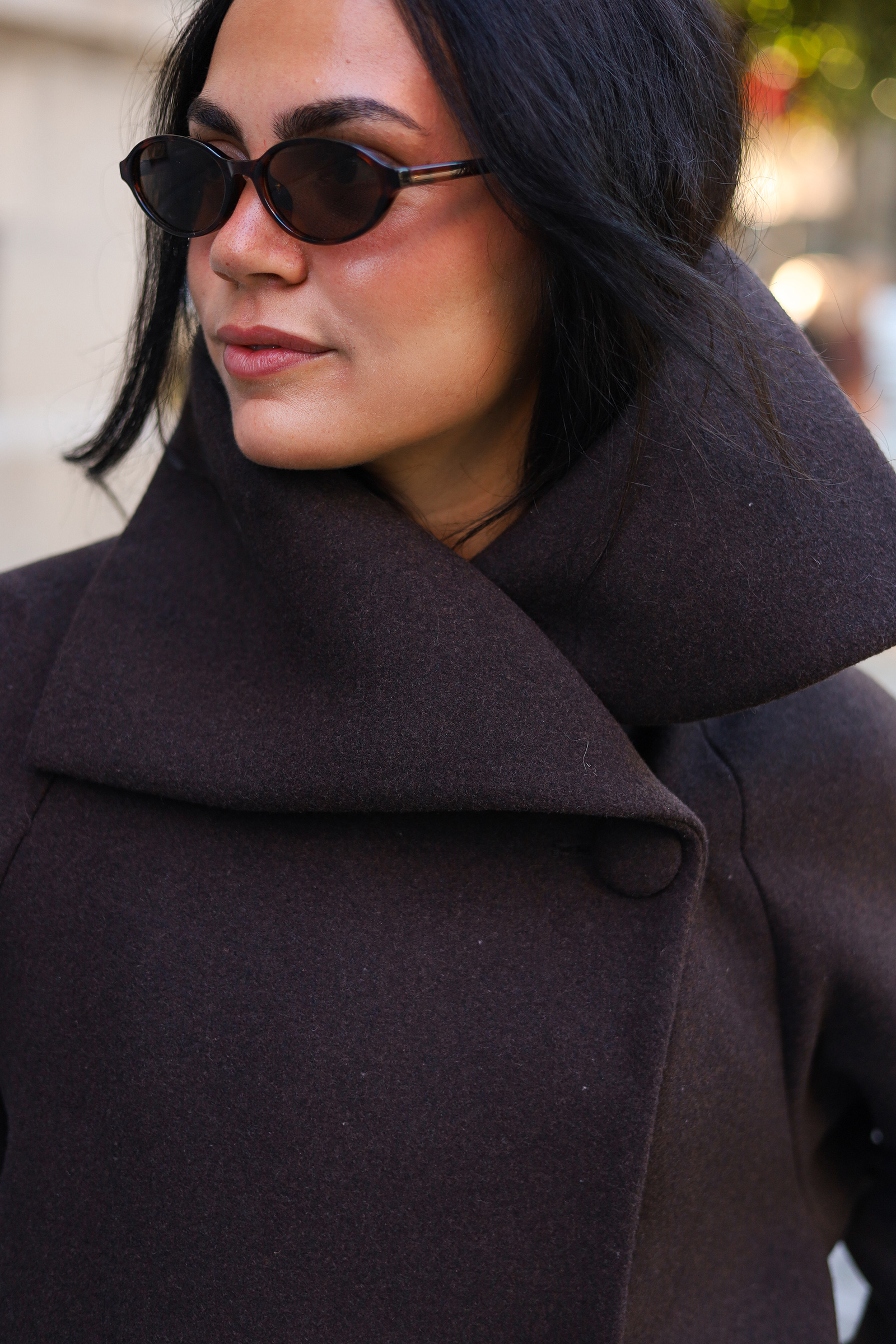 Perry IW Short Coat, Chocolate Brown - Bilde 3