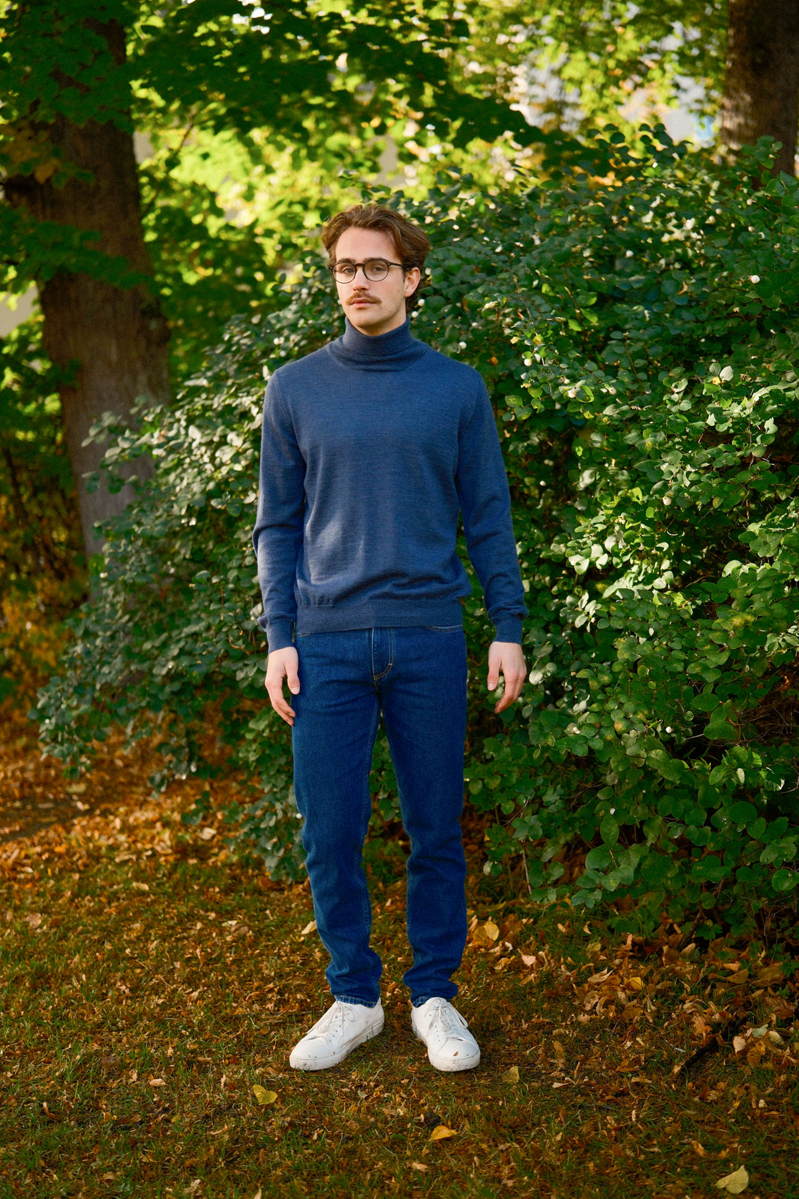 Turtleneck, Blå - Bilde 2