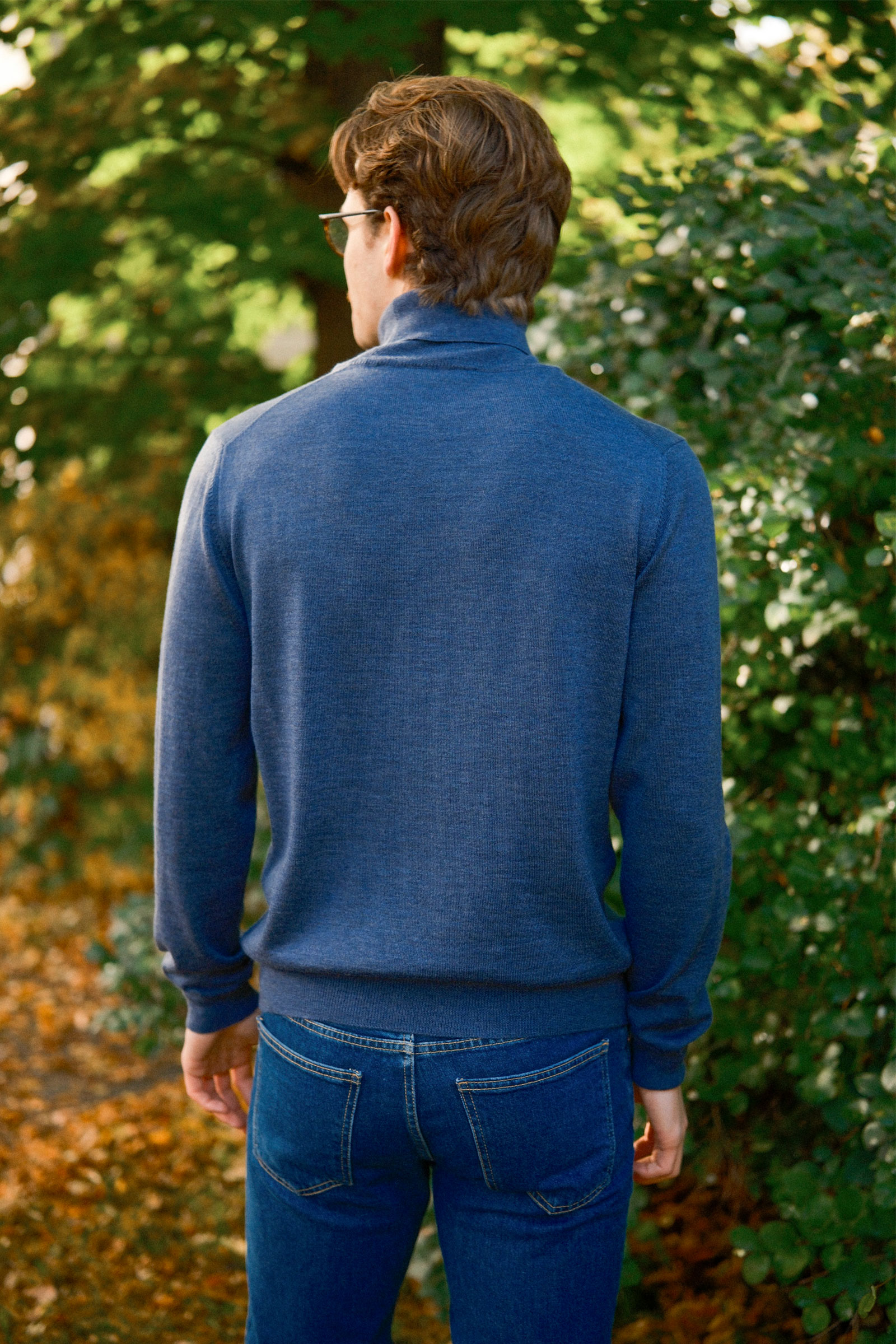 Turtleneck, Blå - Bilde 7