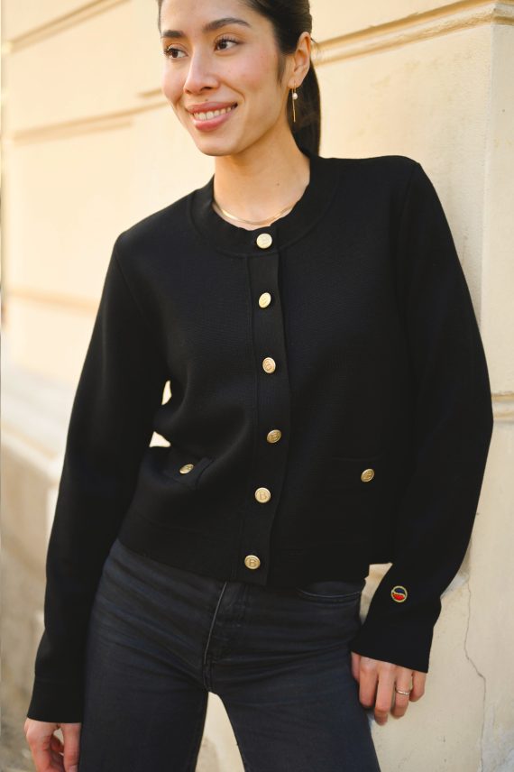Aria Cardigan, Black