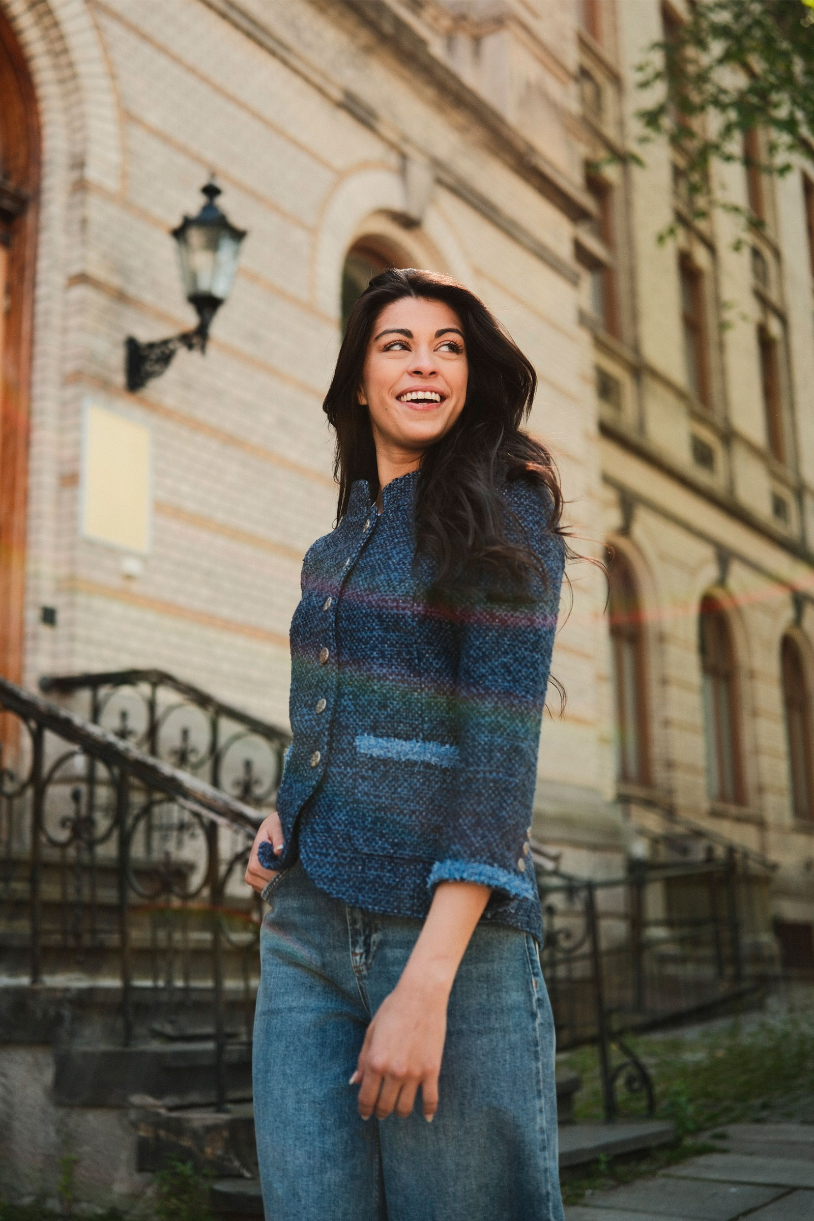 Emeldea NS, Lurex Blue - Bilde 3