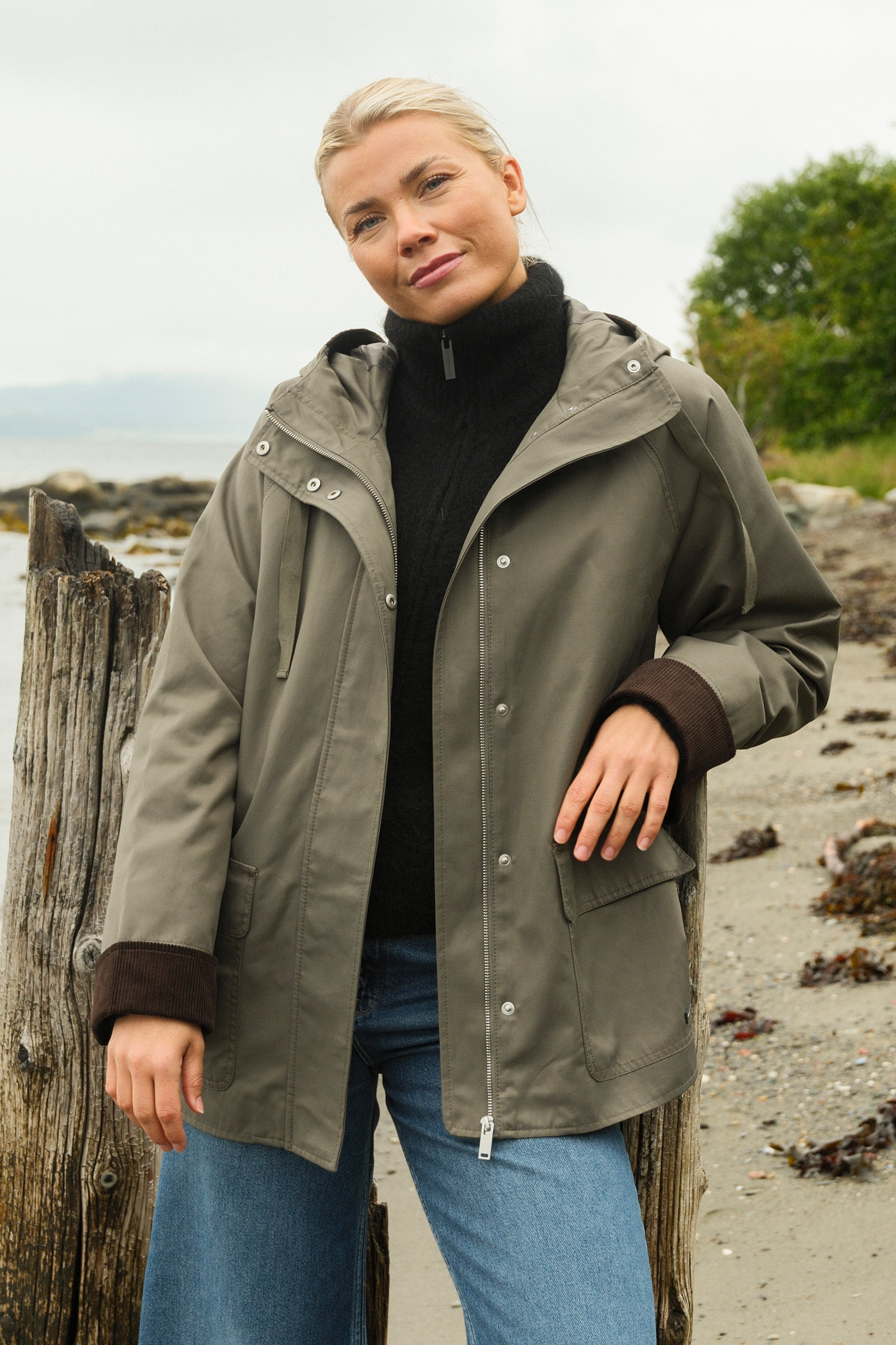 GracelynnIW Casual Jacket, Mulled Basil