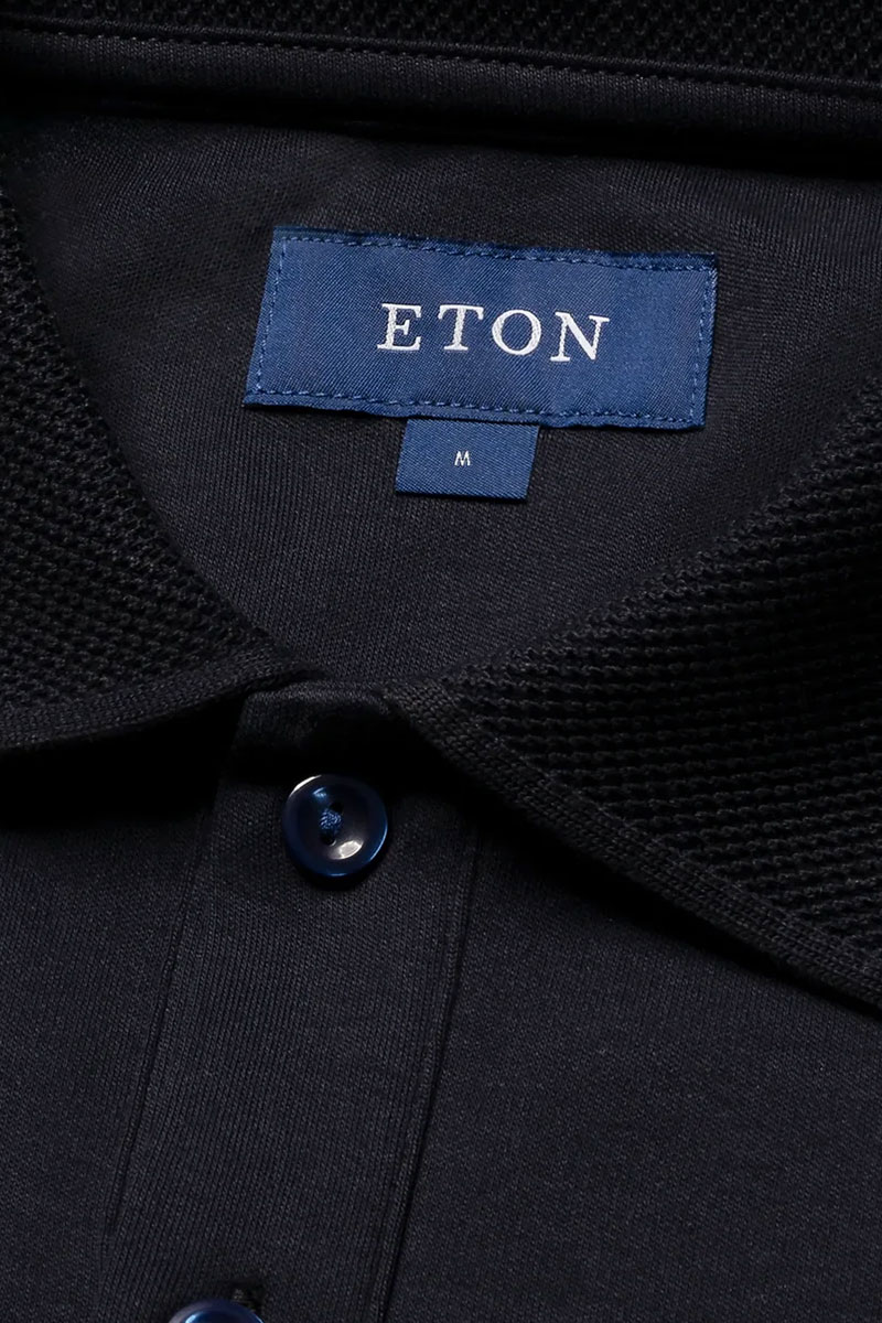 Interlock Polo Shirt, Mørk blå - Bilde 5
