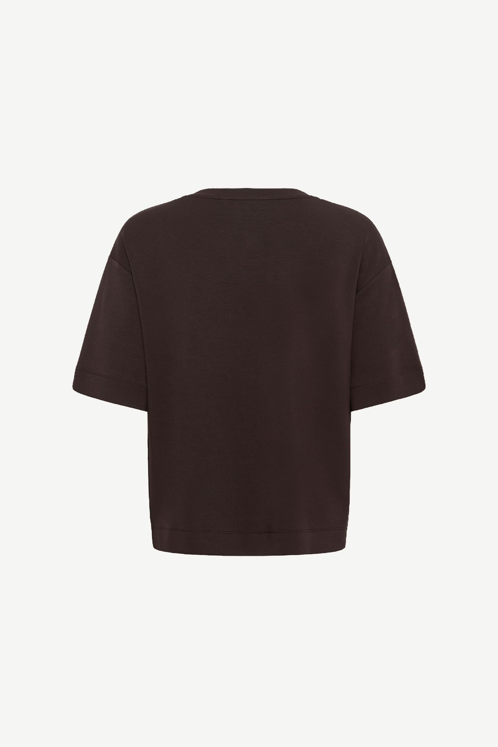 PannieIW Oversize T-Shirt, Chocolate Brown - Bilde 2