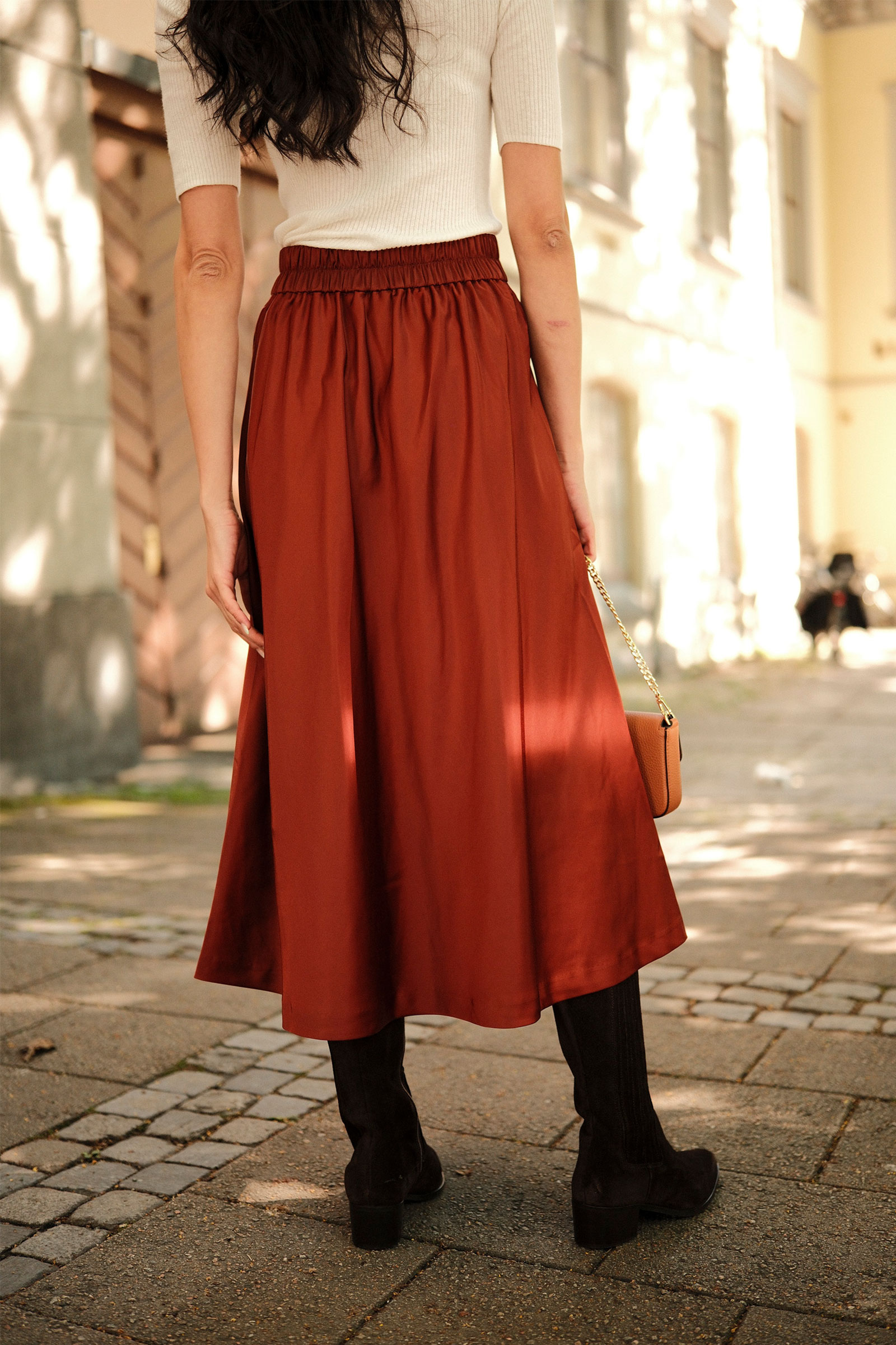 Zilky IW Skirt, Brandy Brown - Bilde 4