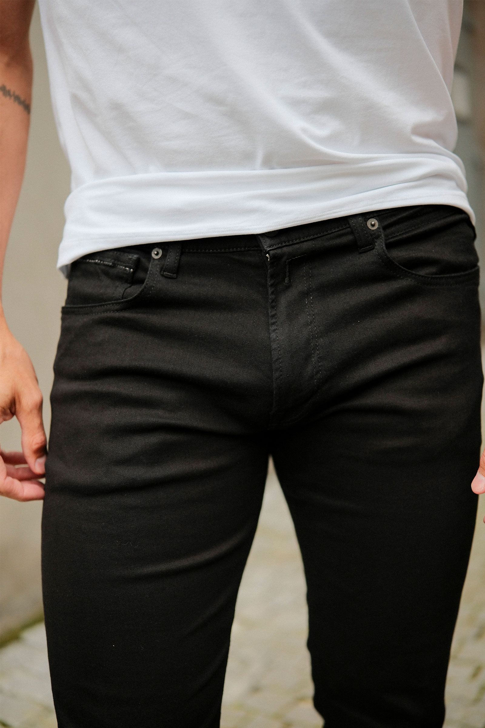 Grover Jeans, Sort - Bilde 4