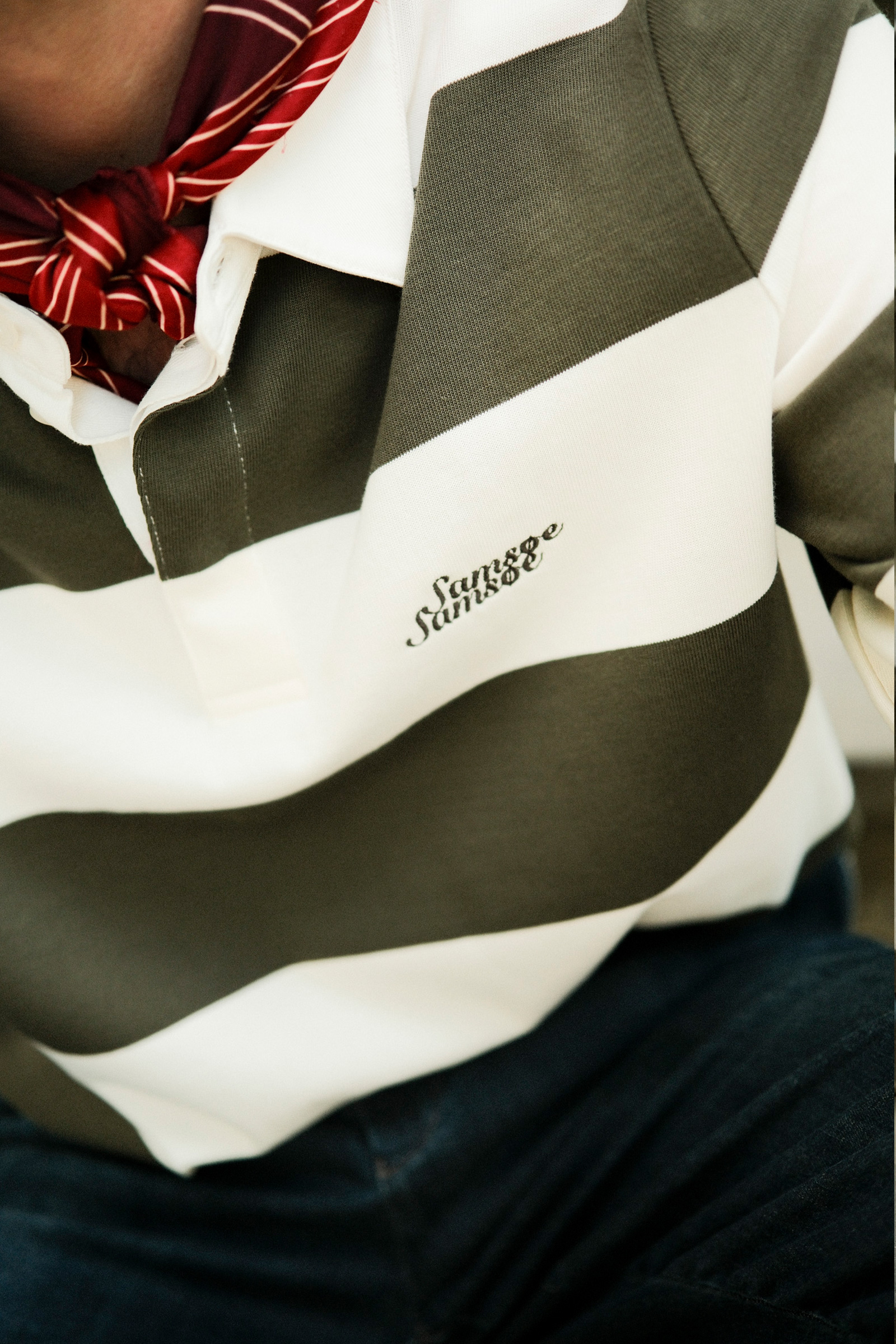 Sakevin X Polo LS 15512, Forest Night Stripes - Bilde 6