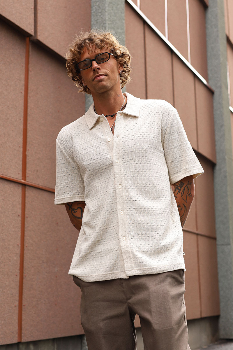Sakvist Shirt, Krem - Bilde 5