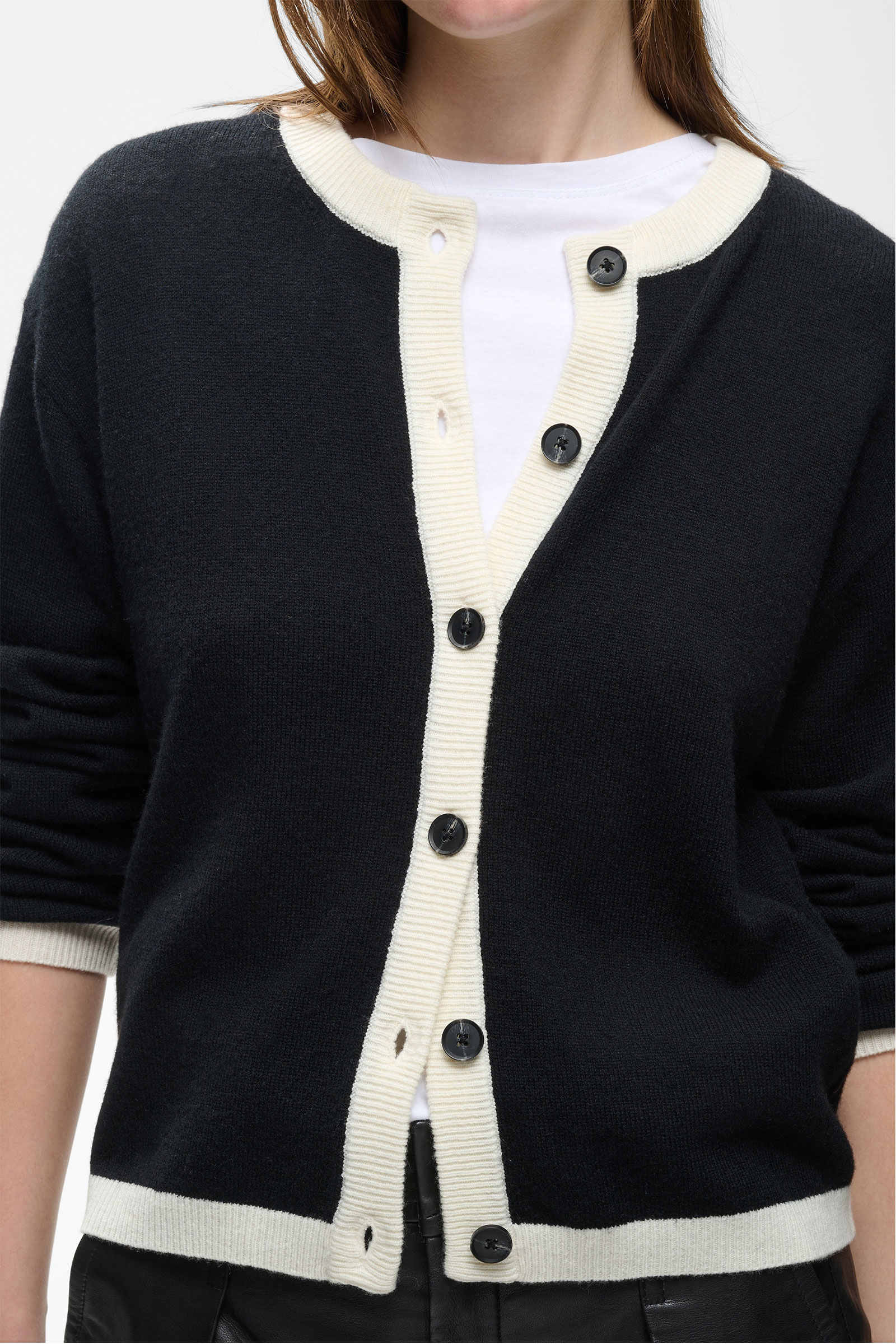 TallyIW Monika Cardigan, Balck - Bilde 4