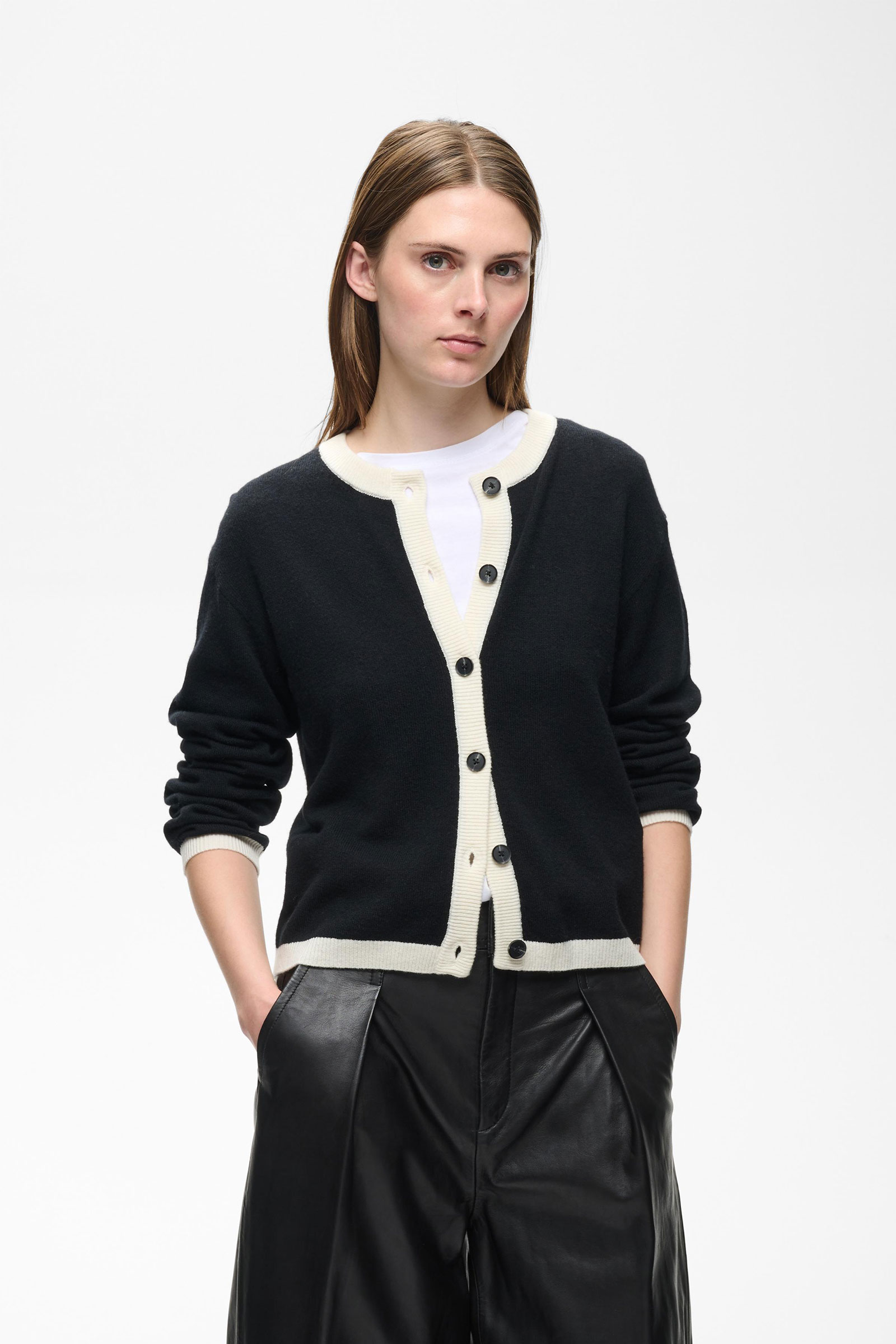 TallyIW Monika Cardigan, Balck - Bilde 5
