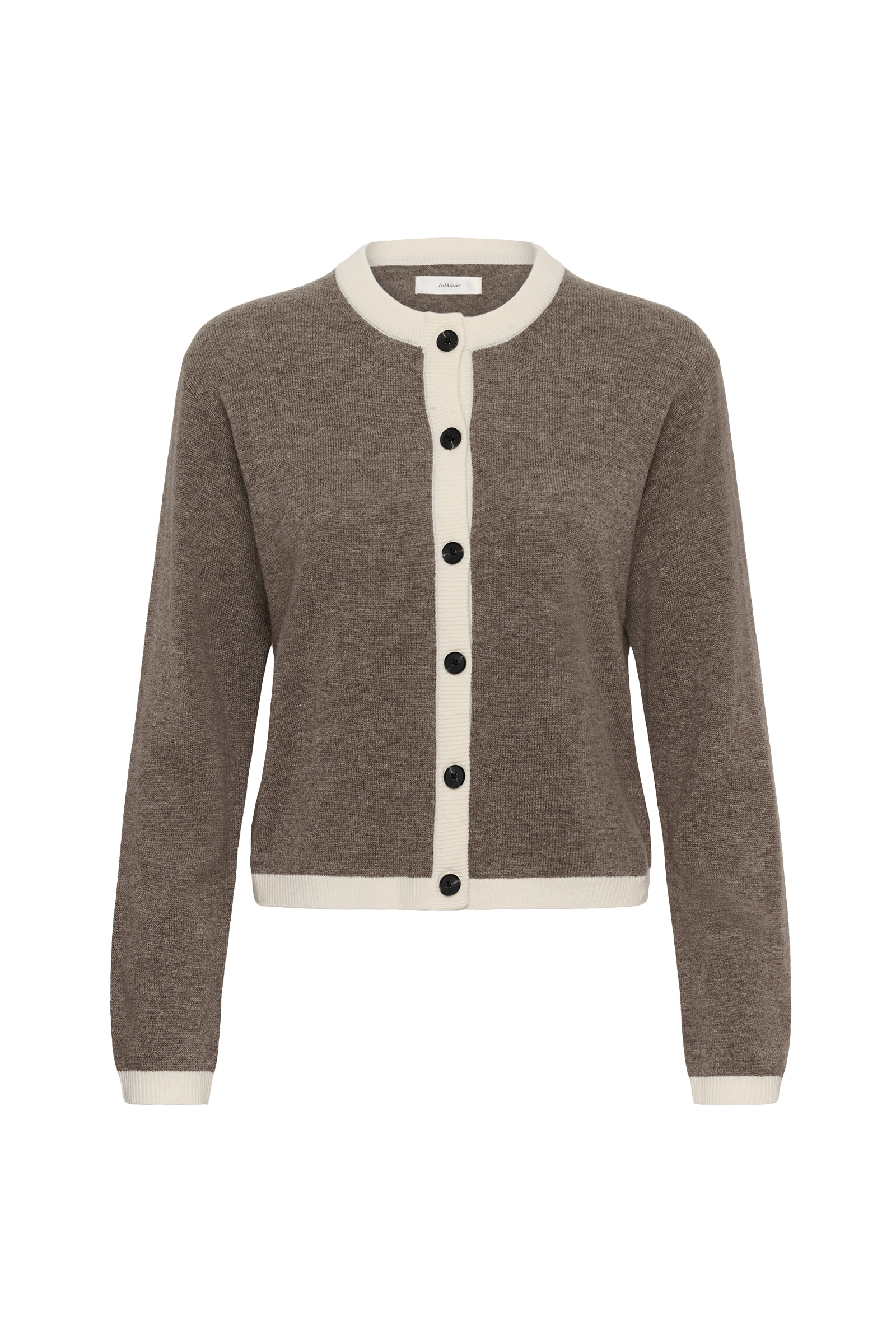 TallyIW Monika Cardigan, Chocolate Brown - Bilde 5