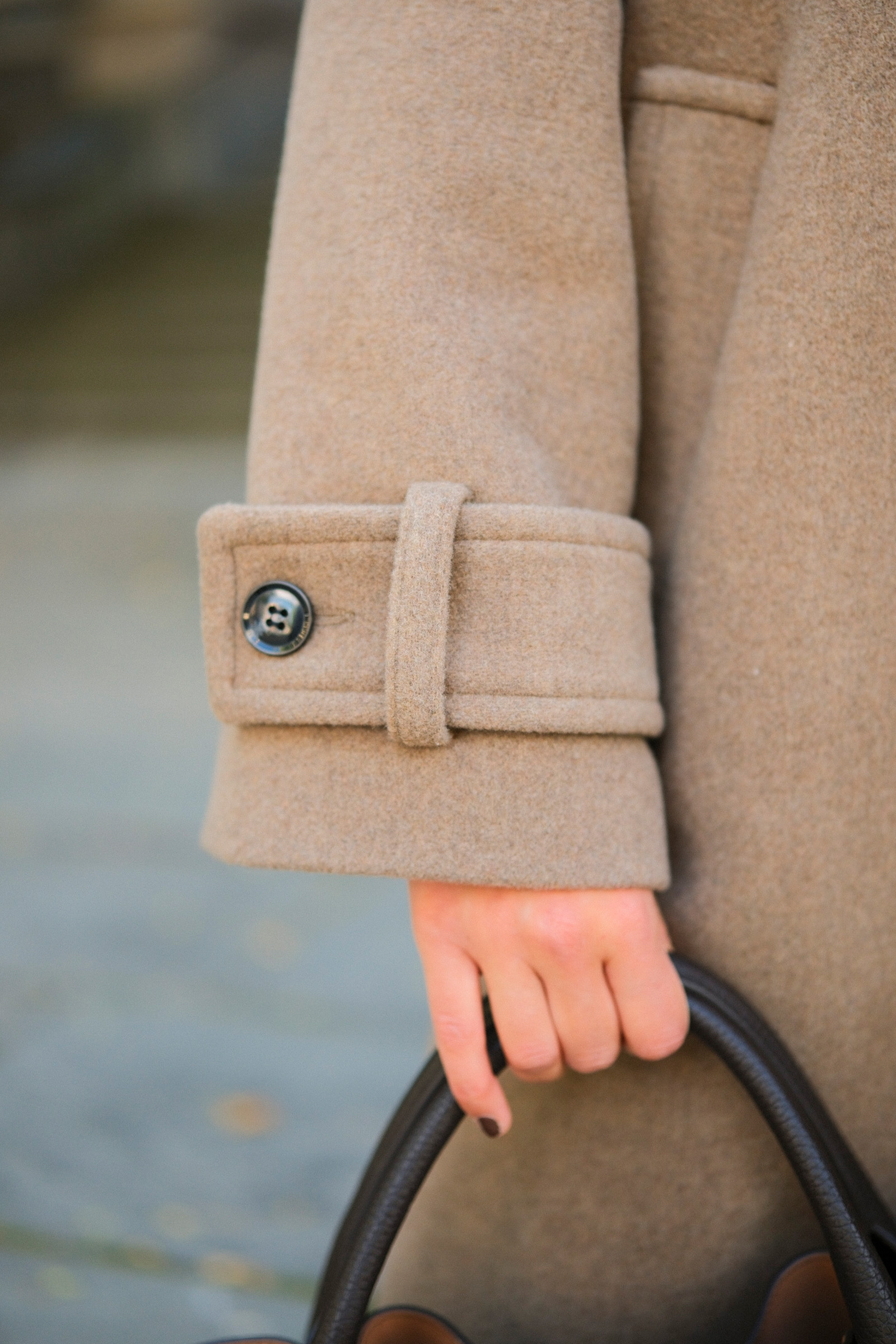 Alma Coat 14895, Camel - Bilde 4
