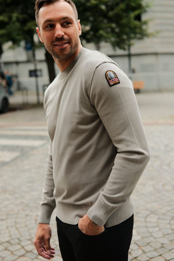 Basic Braw Crewneck Sweater, Grå