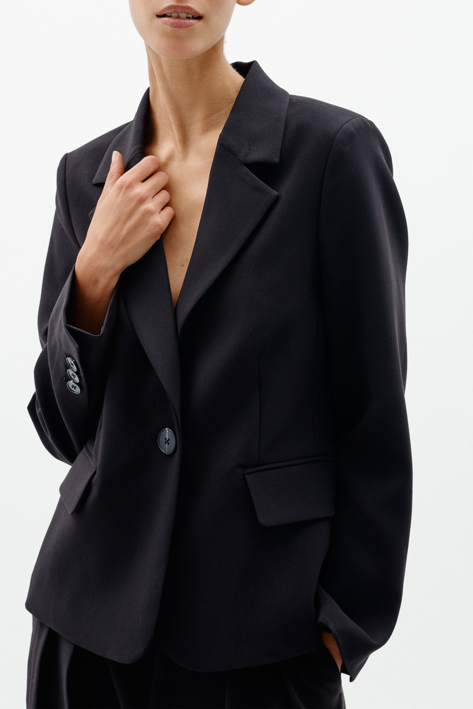 Bryelle IW Blazer, Black