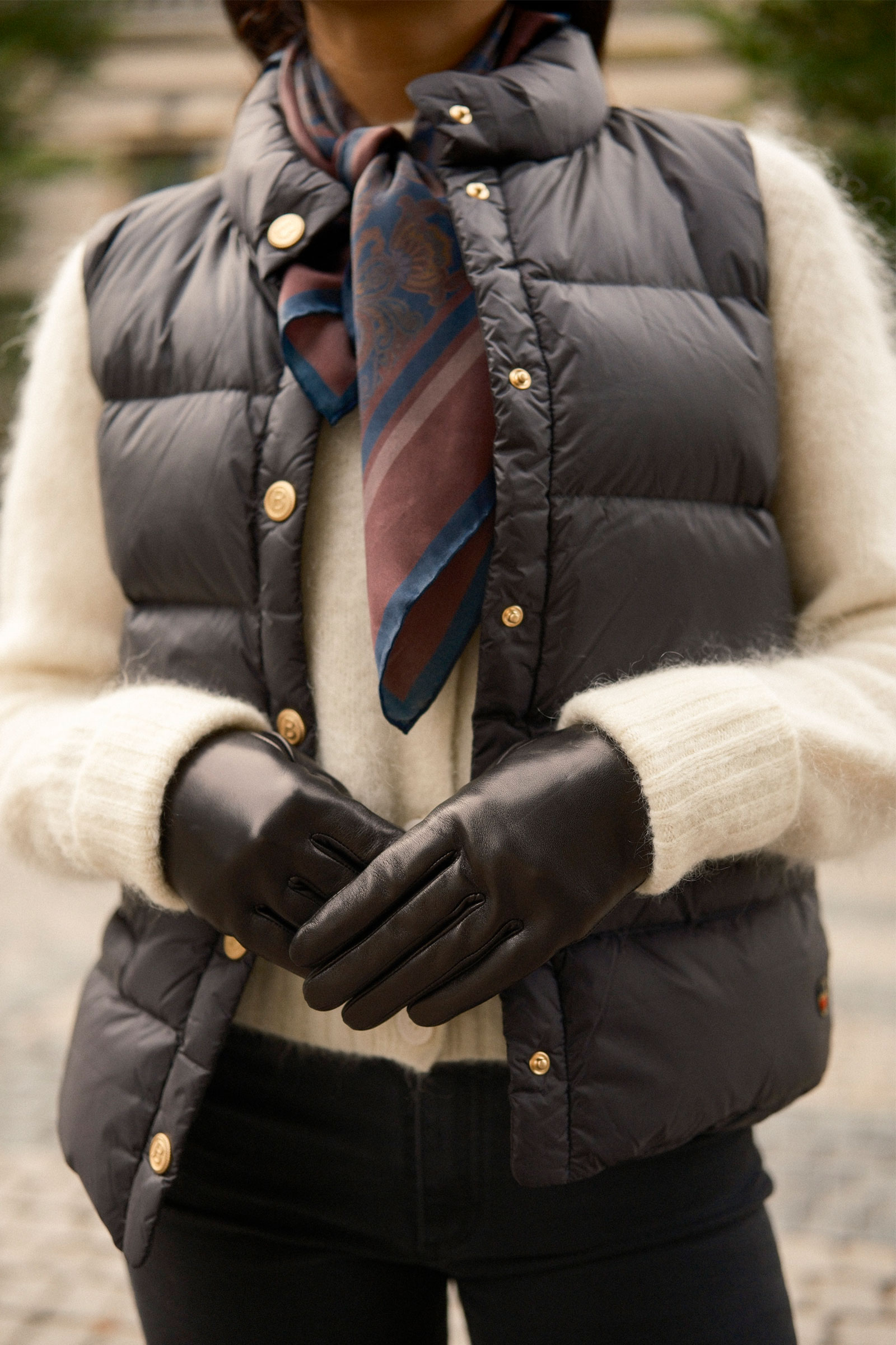 Amy Down Vest, Black - Bilde 10