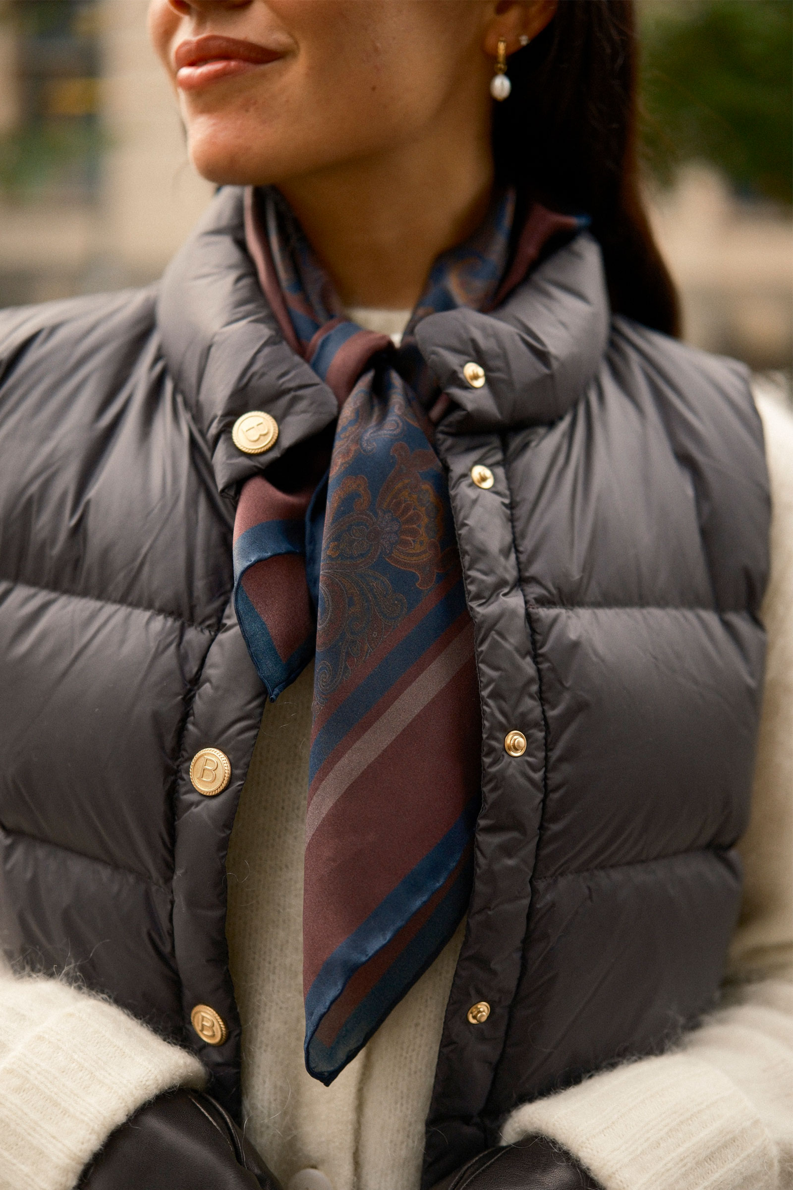 Amy Down Vest, Black - Bilde 11