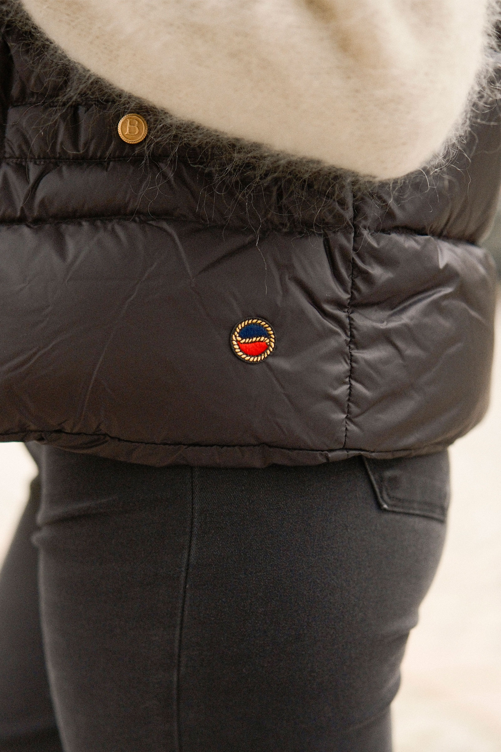 Amy Down Vest, Black - Bilde 7