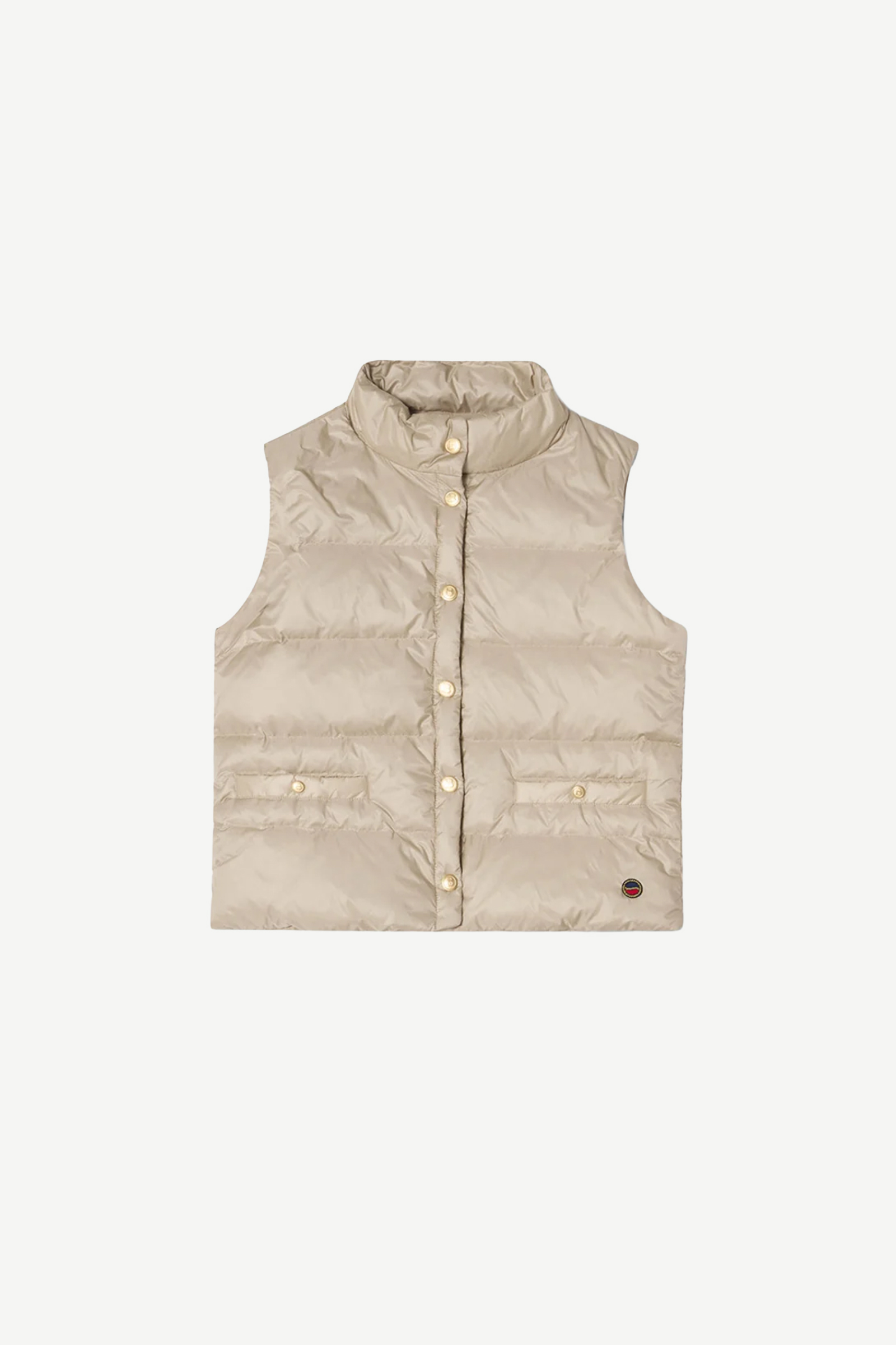 Amy Down Vest, Light Beige - Bilde 3