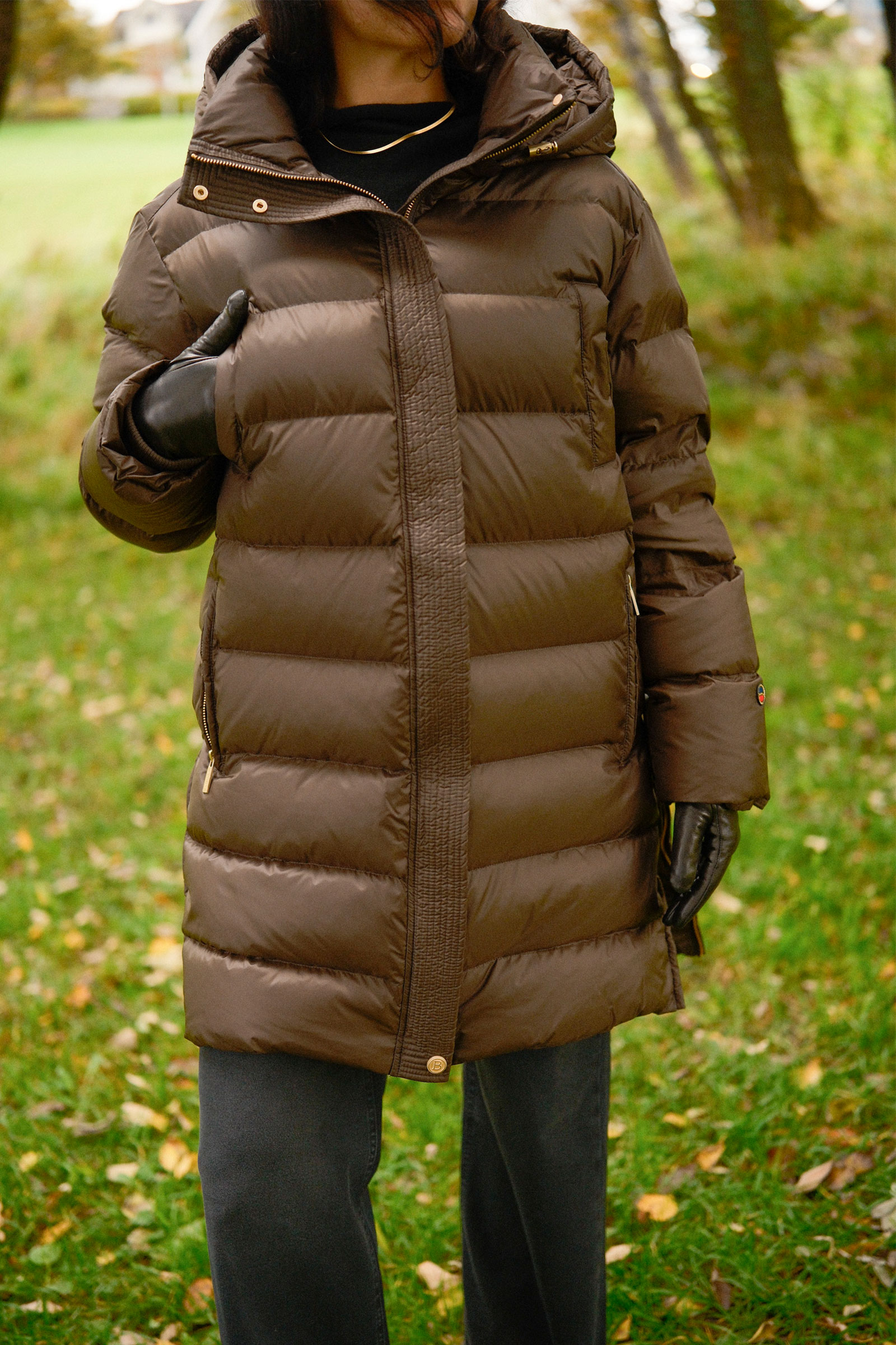Flisa Down Jacket, Brown - Bilde 2