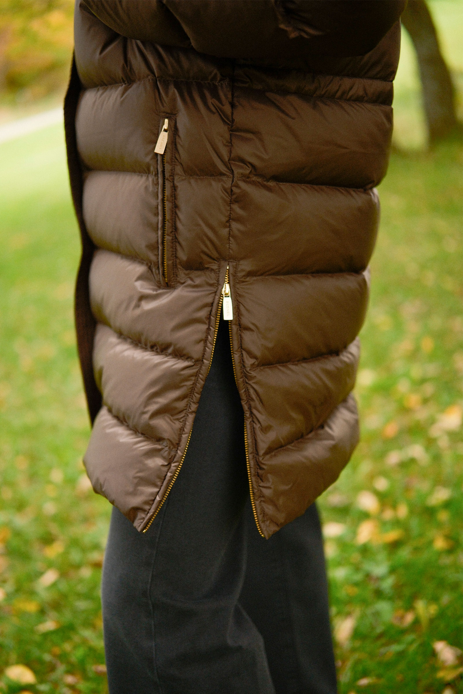 Flisa Down Jacket, Brown - Bilde 3