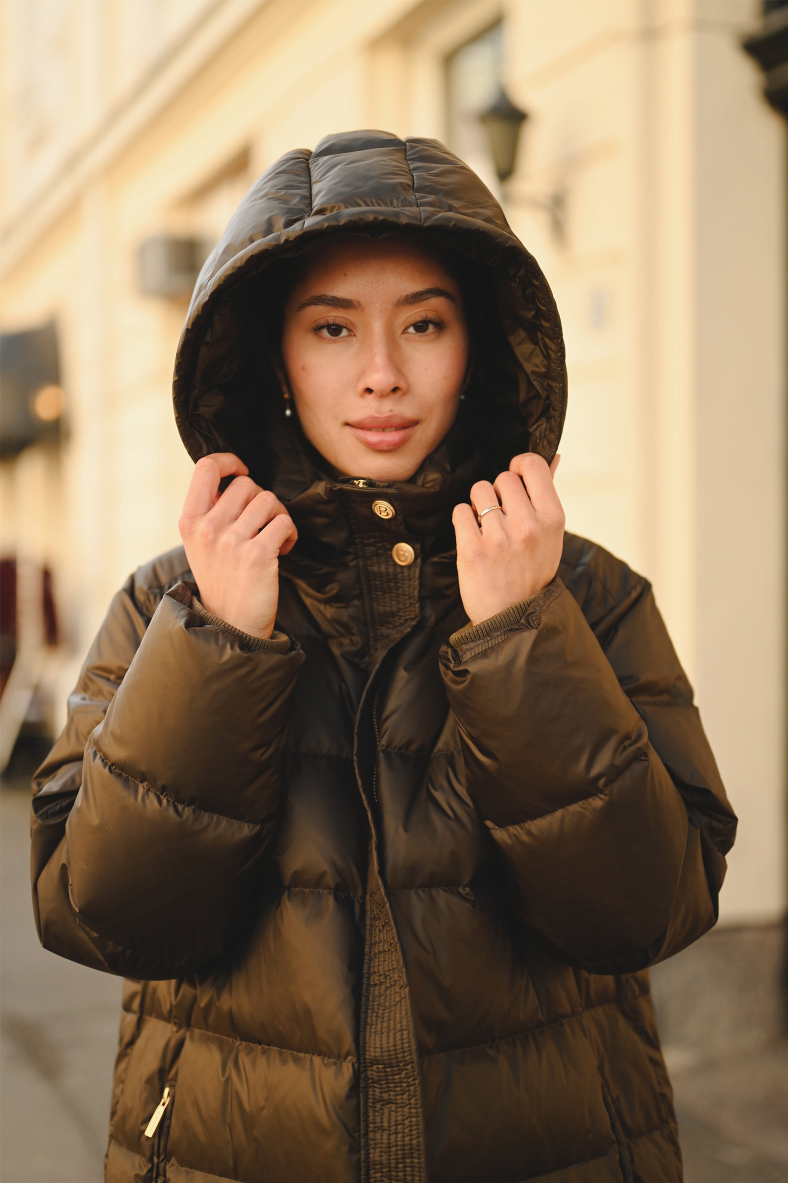 Flisa Down Jacket, Brown - Bilde 6