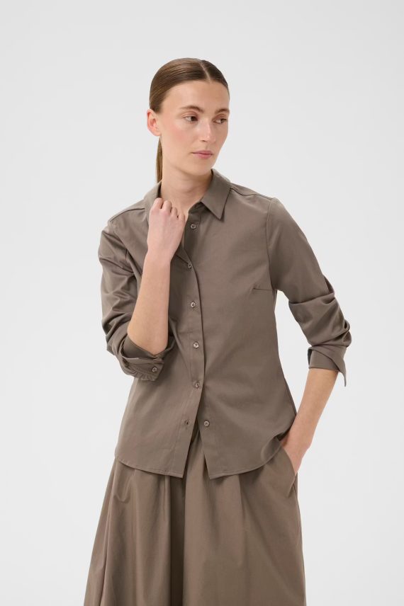 CallyIW Shirt, Brown