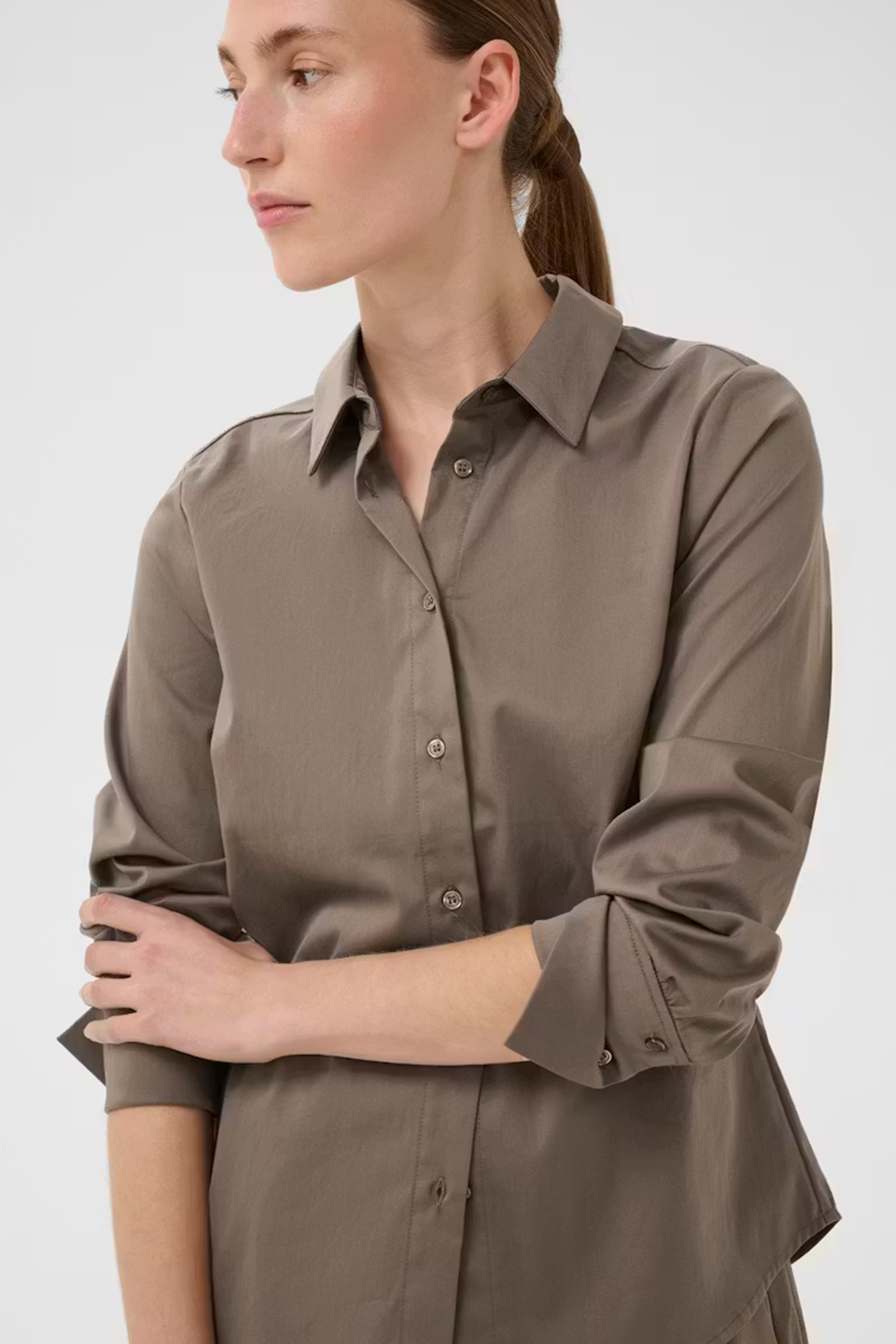 CallyIW Shirt, Brown - Bilde 5