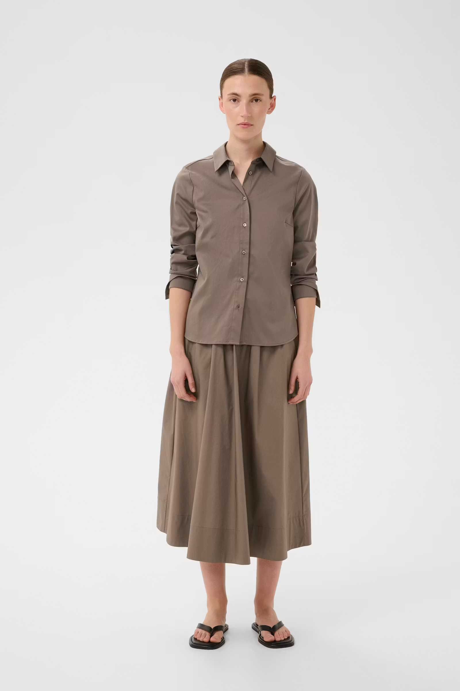 CallyIW Shirt, Brown - Bilde 6
