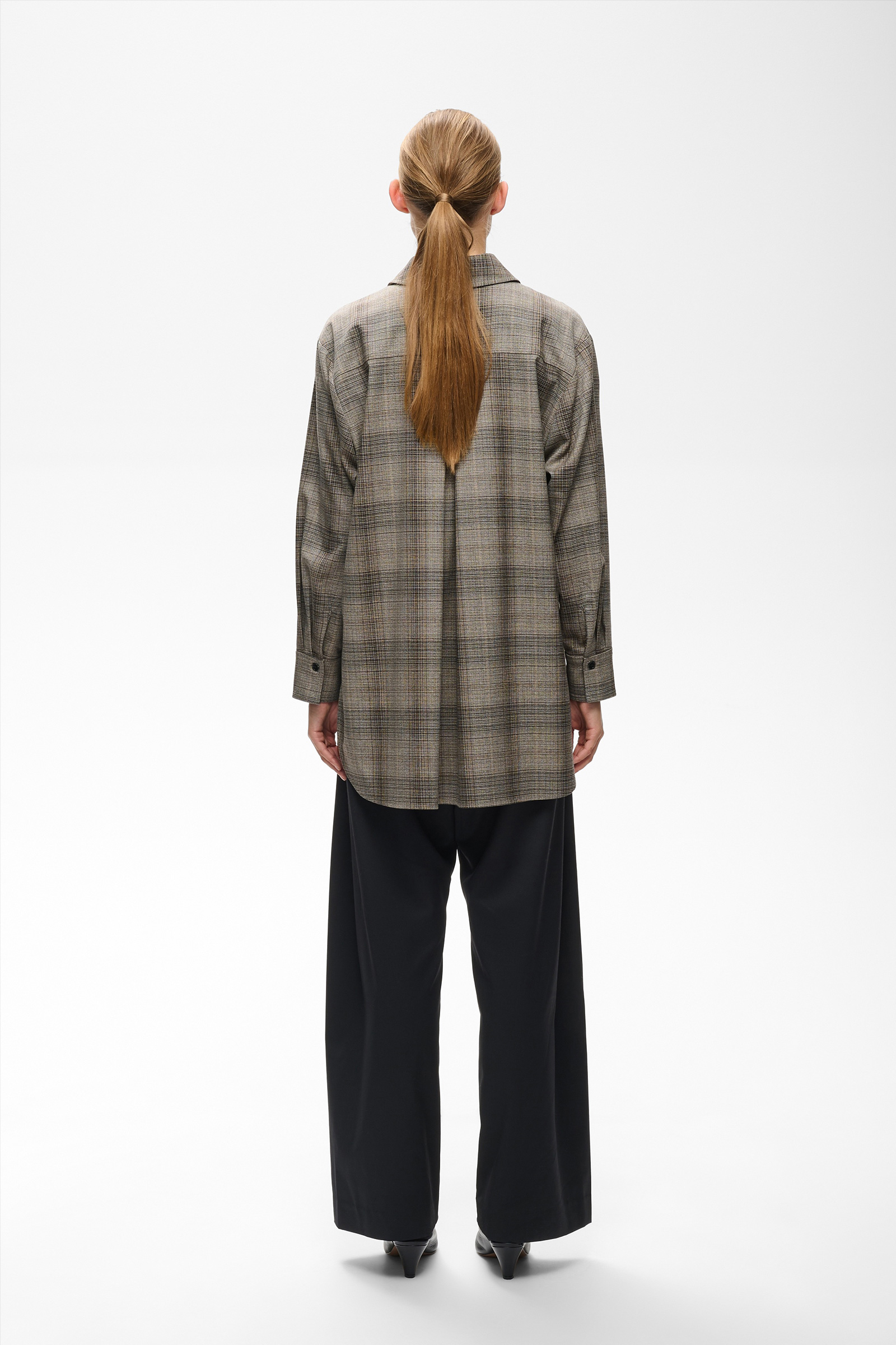 CheckieIW Shirt Jacket, Brown Fall Check - Bilde 5