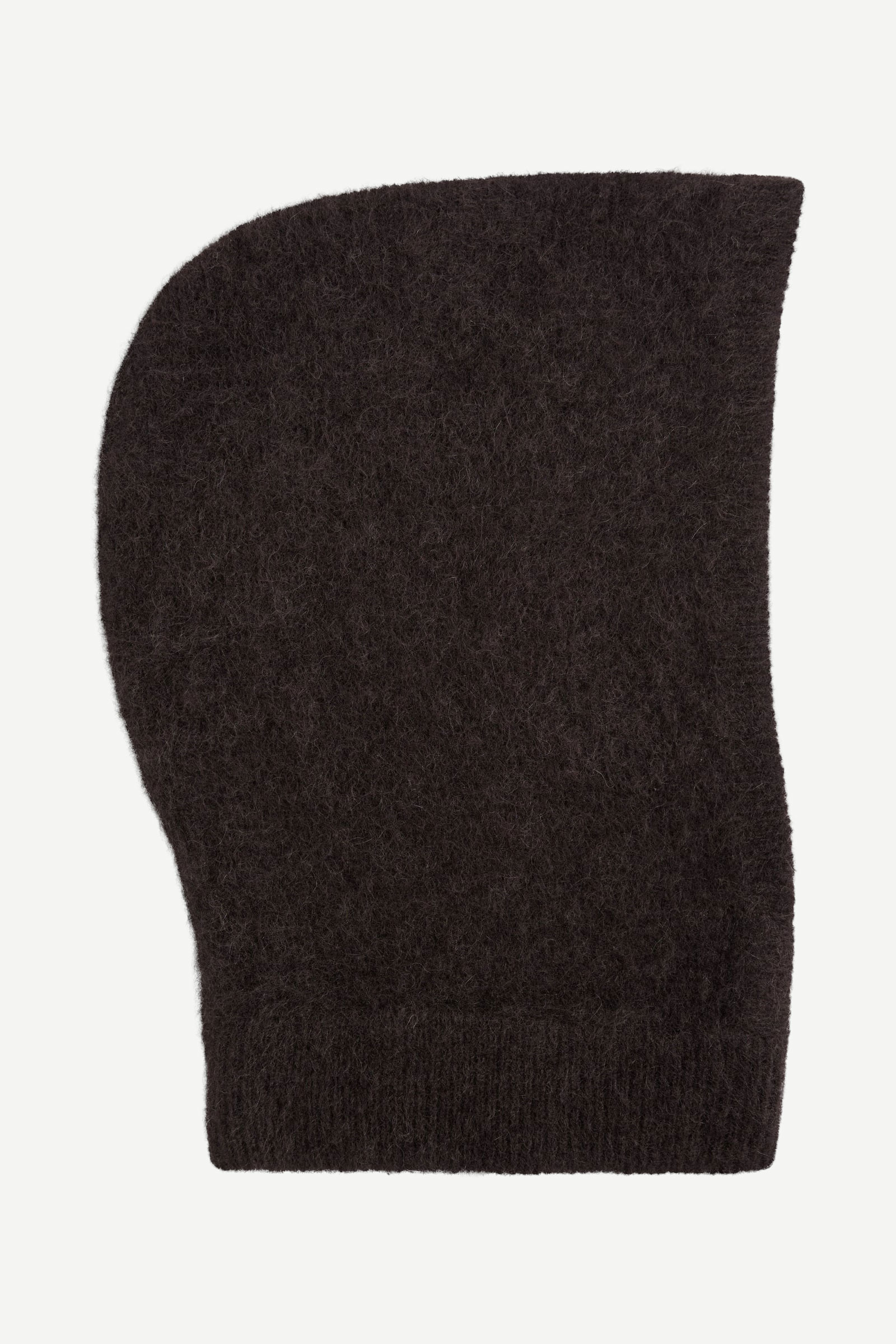 Kajsa Chunky Balaclava, Dark Brown - Bilde 3