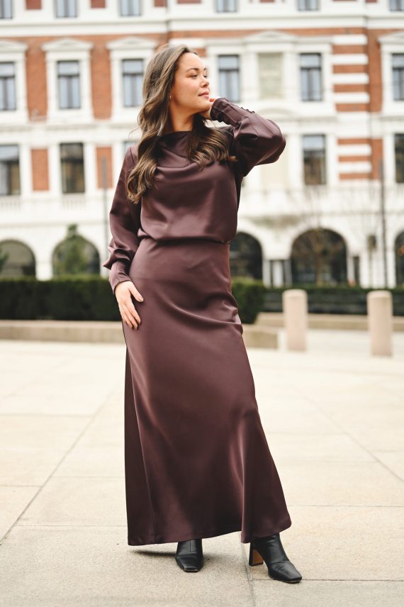 Gamma Skirt, Plum Perfect