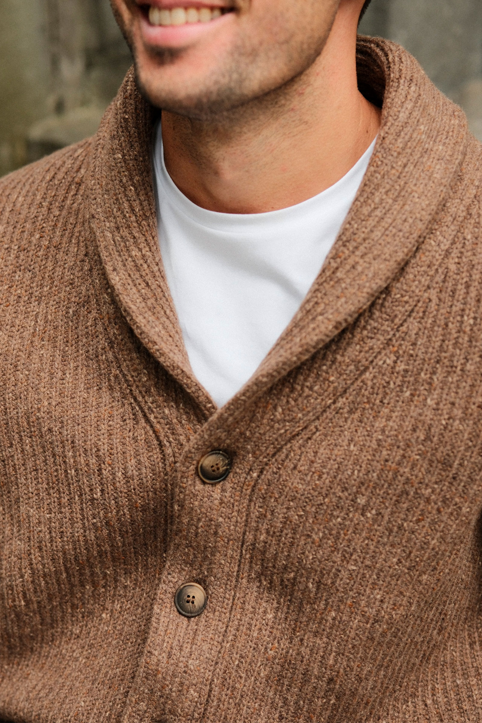 Cardigan, Brun - Bilde 5