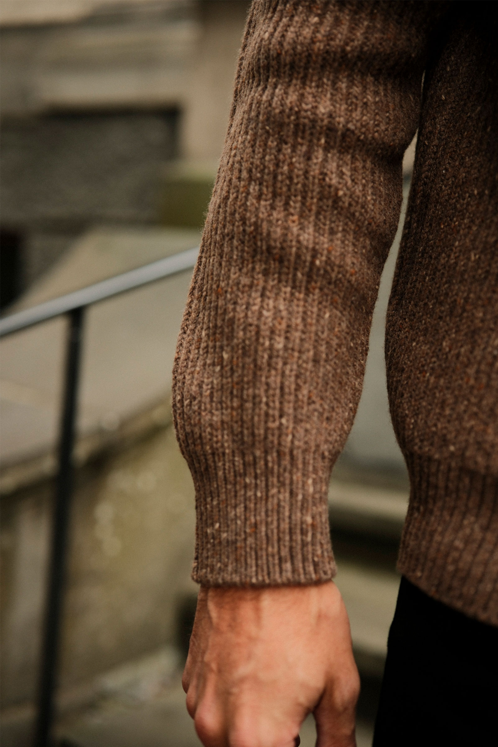 Cardigan, Brun - Bilde 6