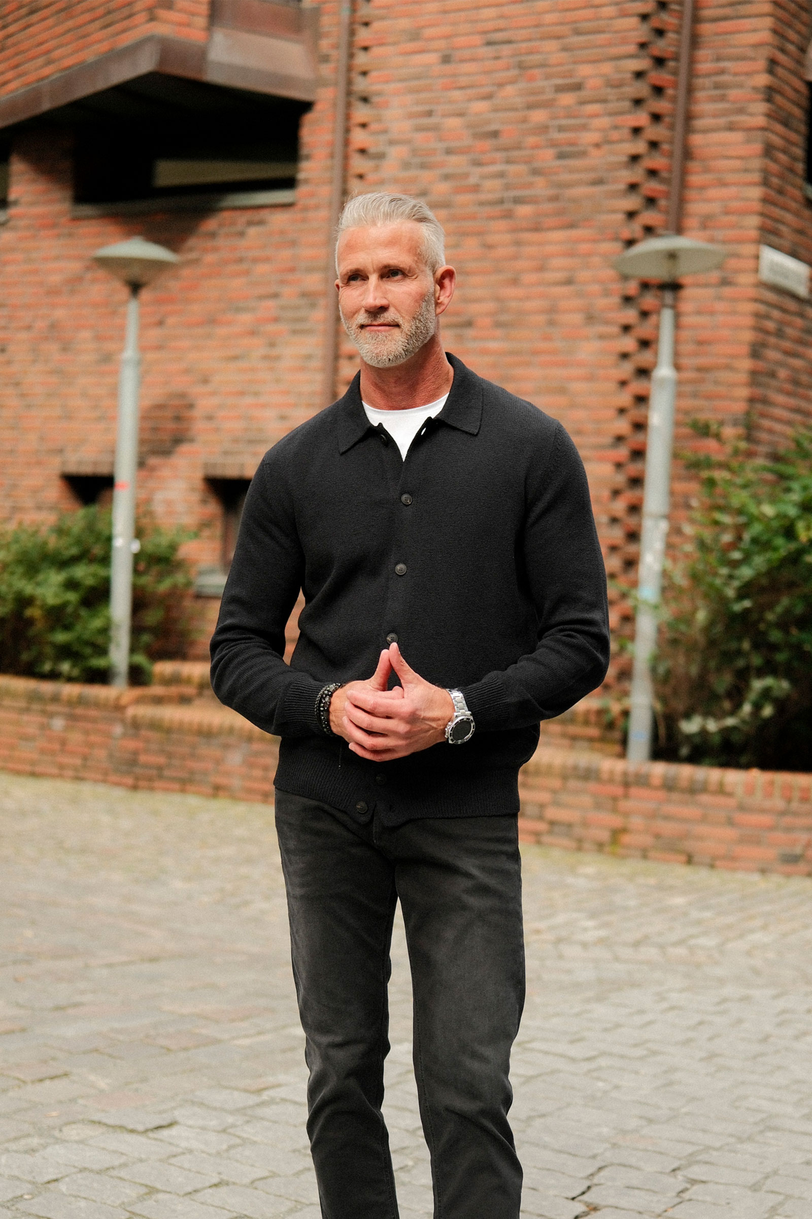 Cardigan, Mørk blå - Bilde 7