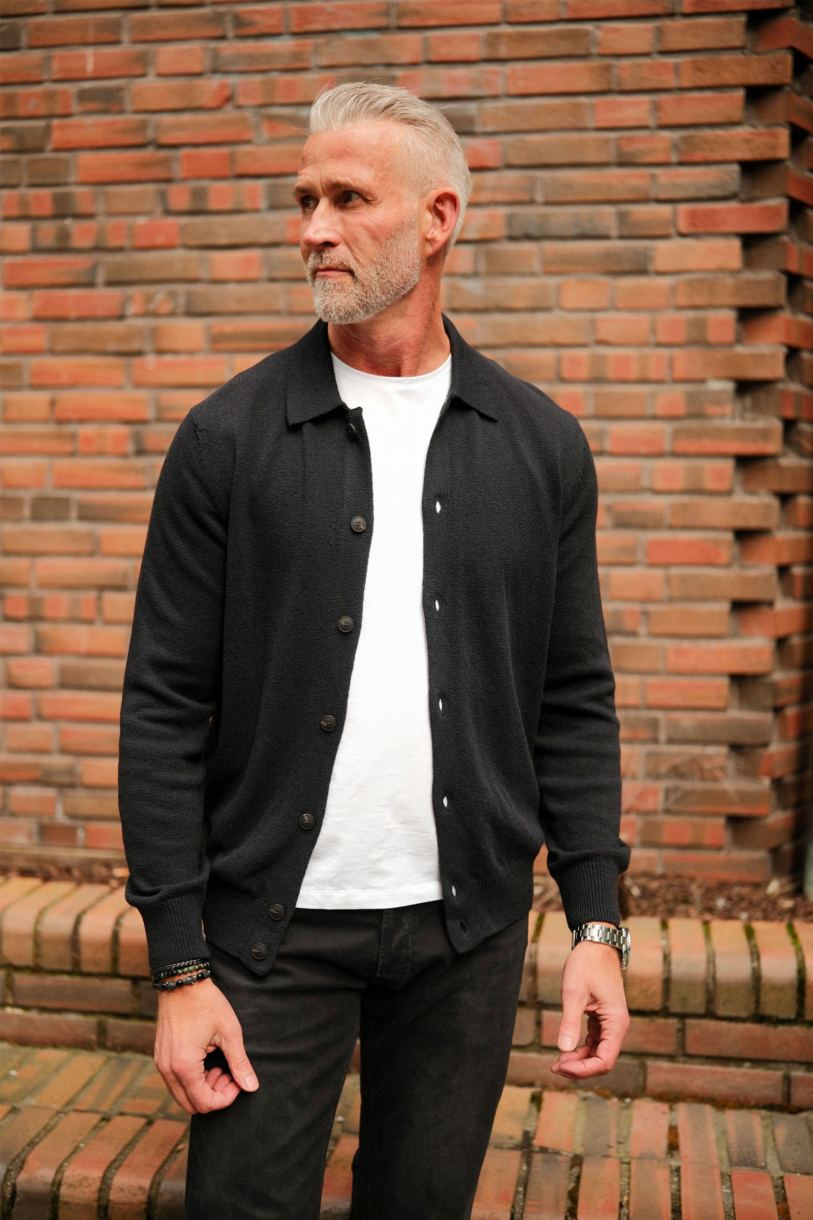 Cardigan, Mørk blå