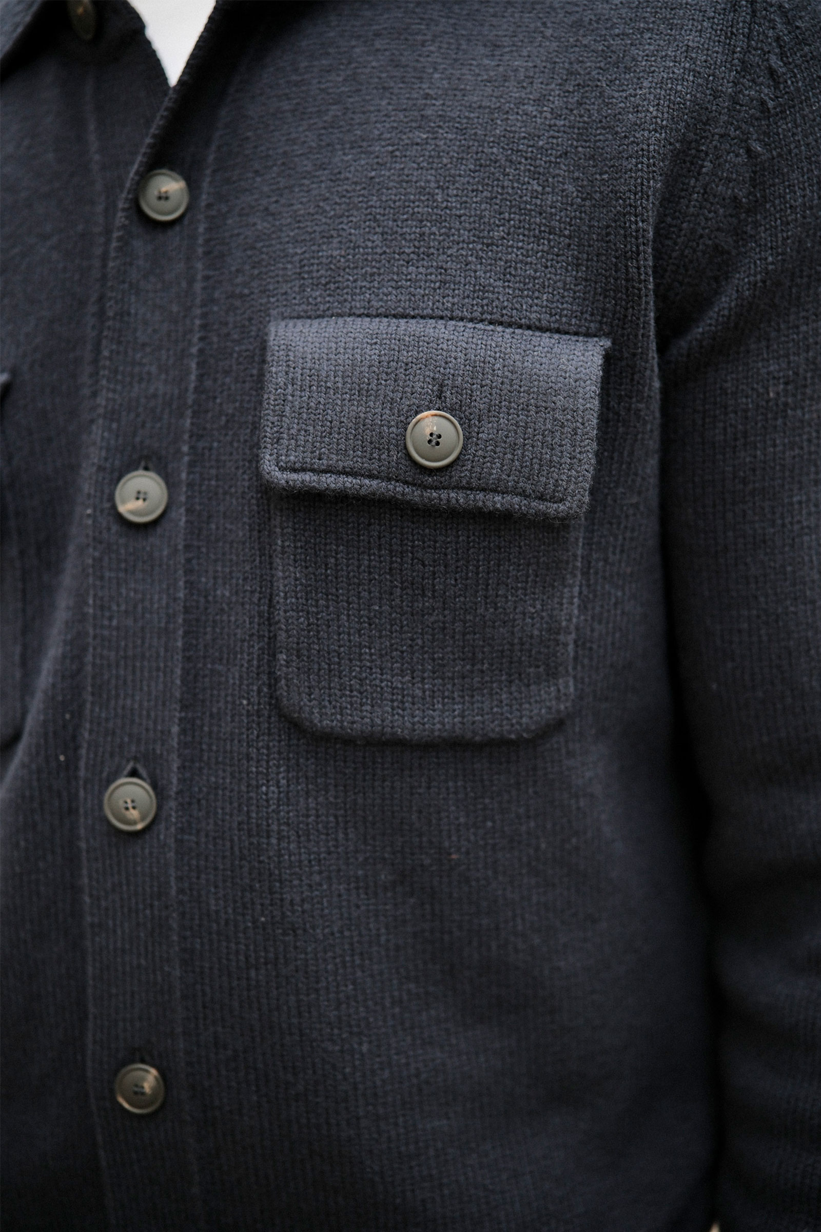 Patch Pockets Super Geelong Jacket, Blue Navy - Bilde 13