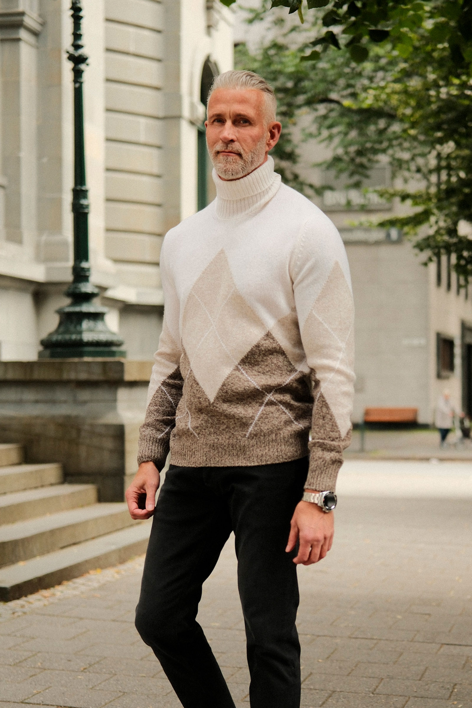 Turtleneck, Off-White - Bilde 7