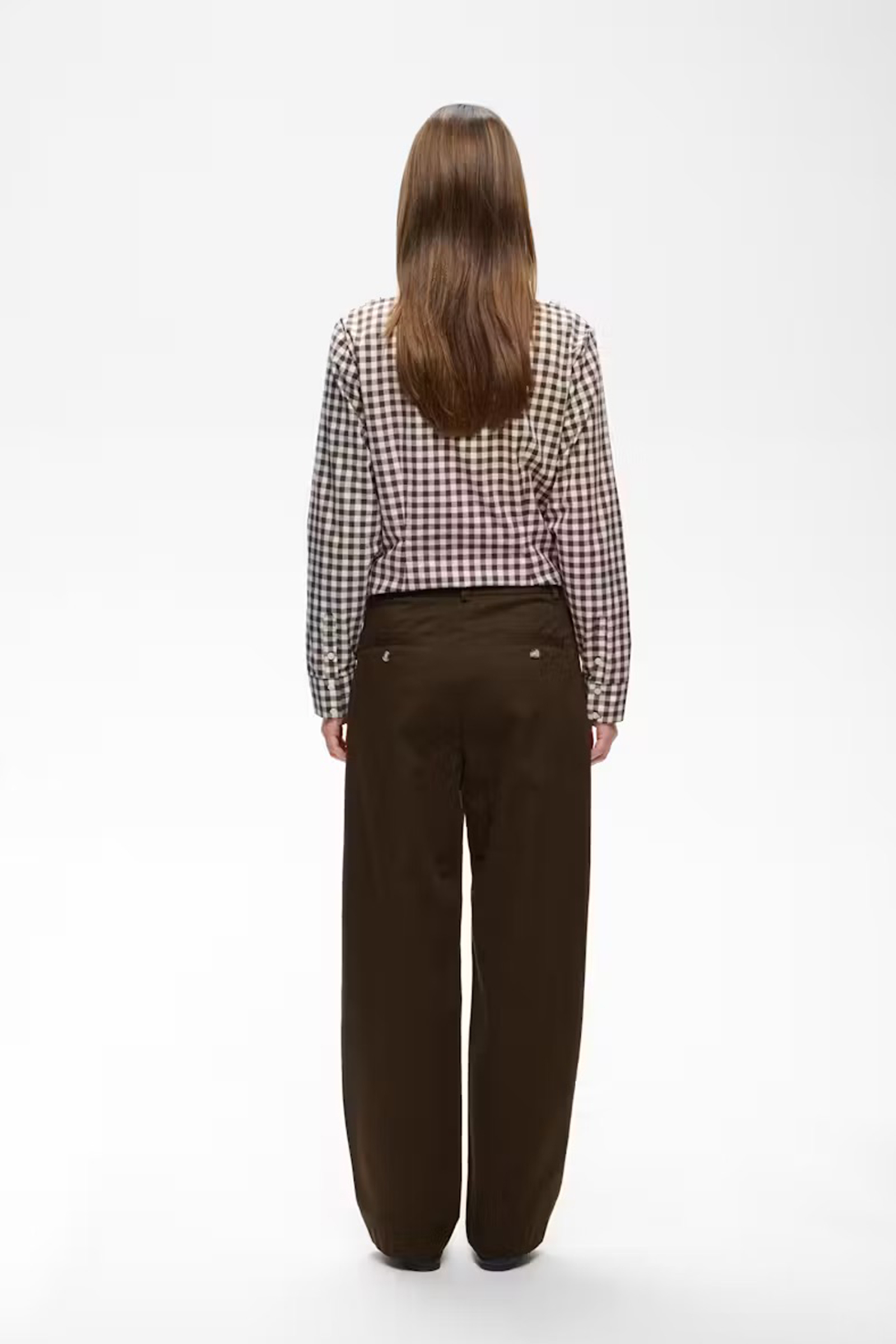 HaikoIW Tinikka Pants, Chocolate Brown - Bilde 3
