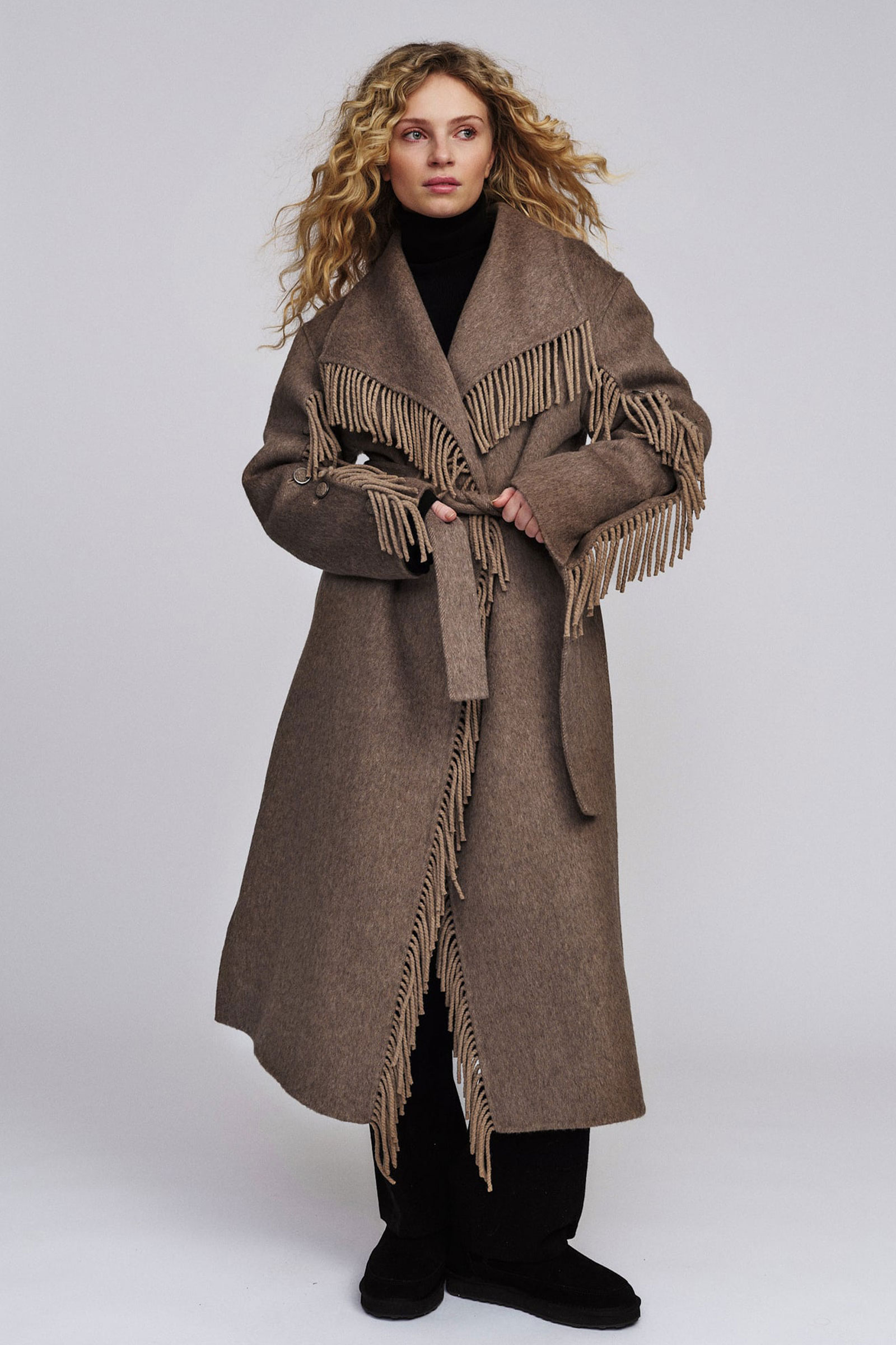 Heidi Coat, Dark Brown