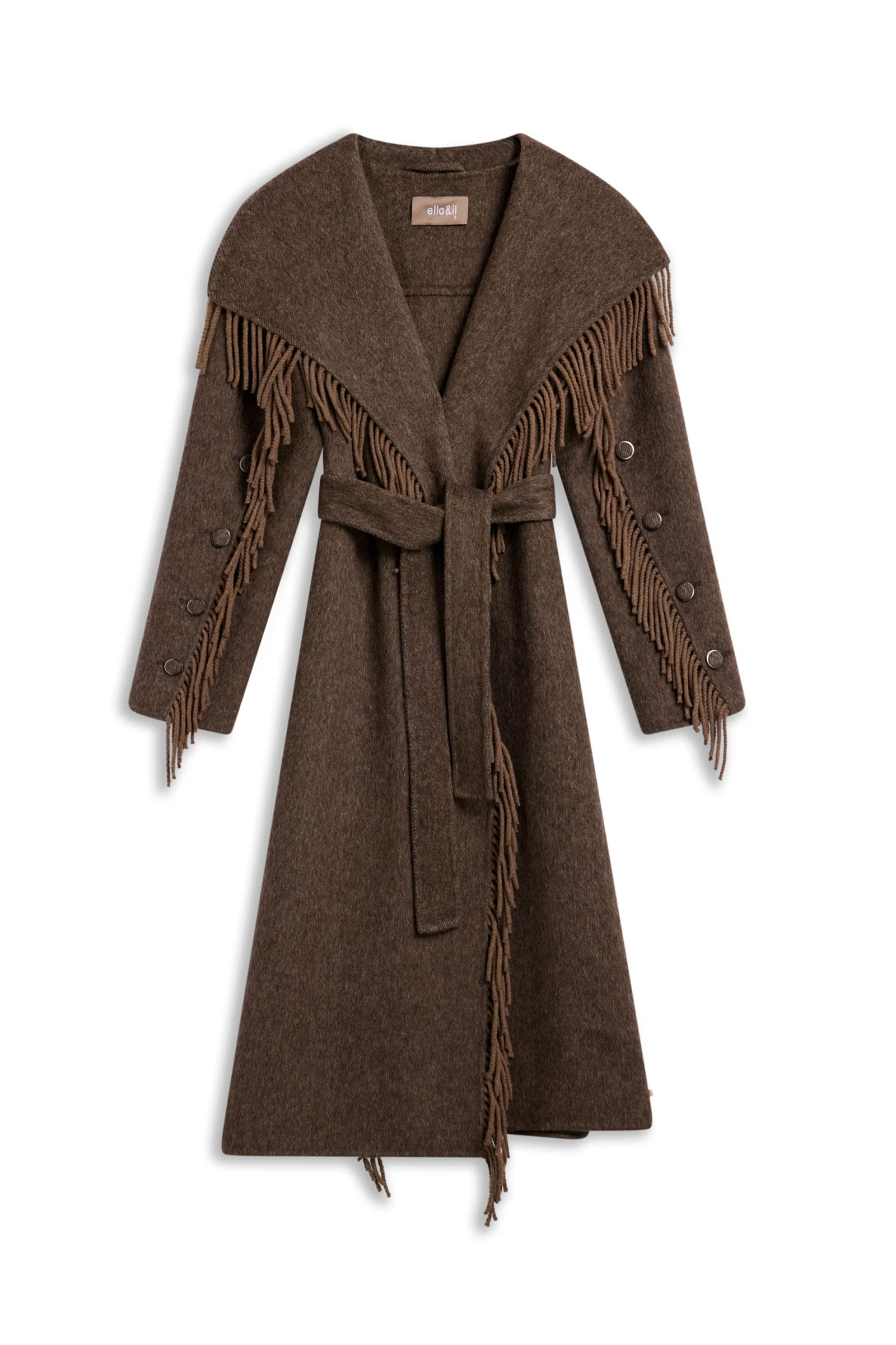 Heidi Coat, Dark Brown - Bilde 3